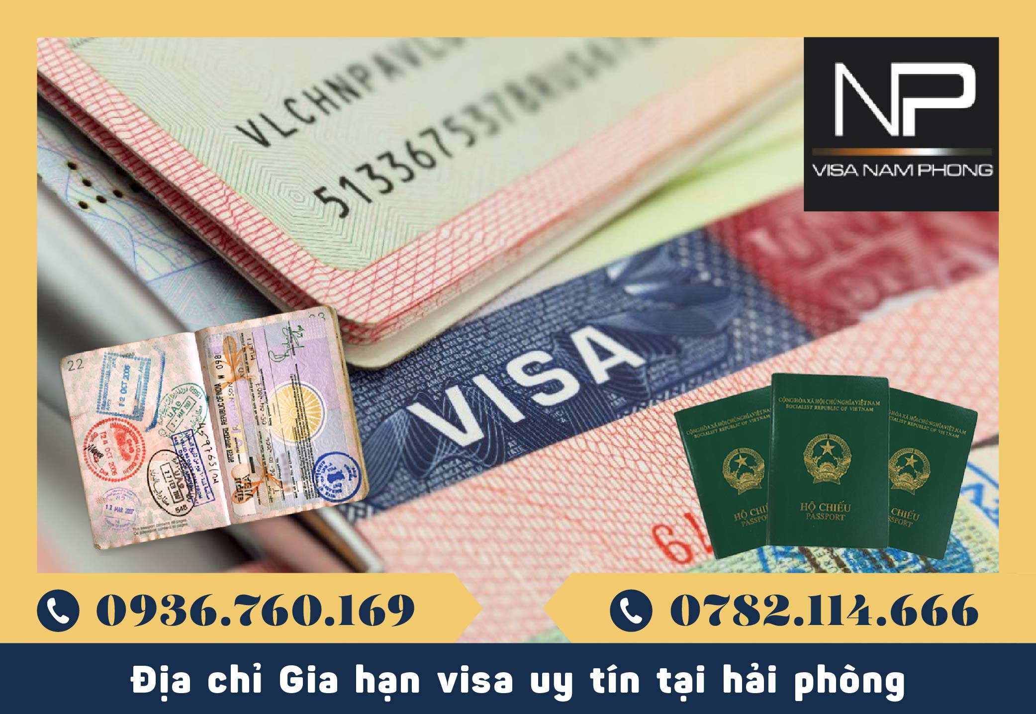 Địa chỉ Gia hạn visa uy tín tại hải phòng