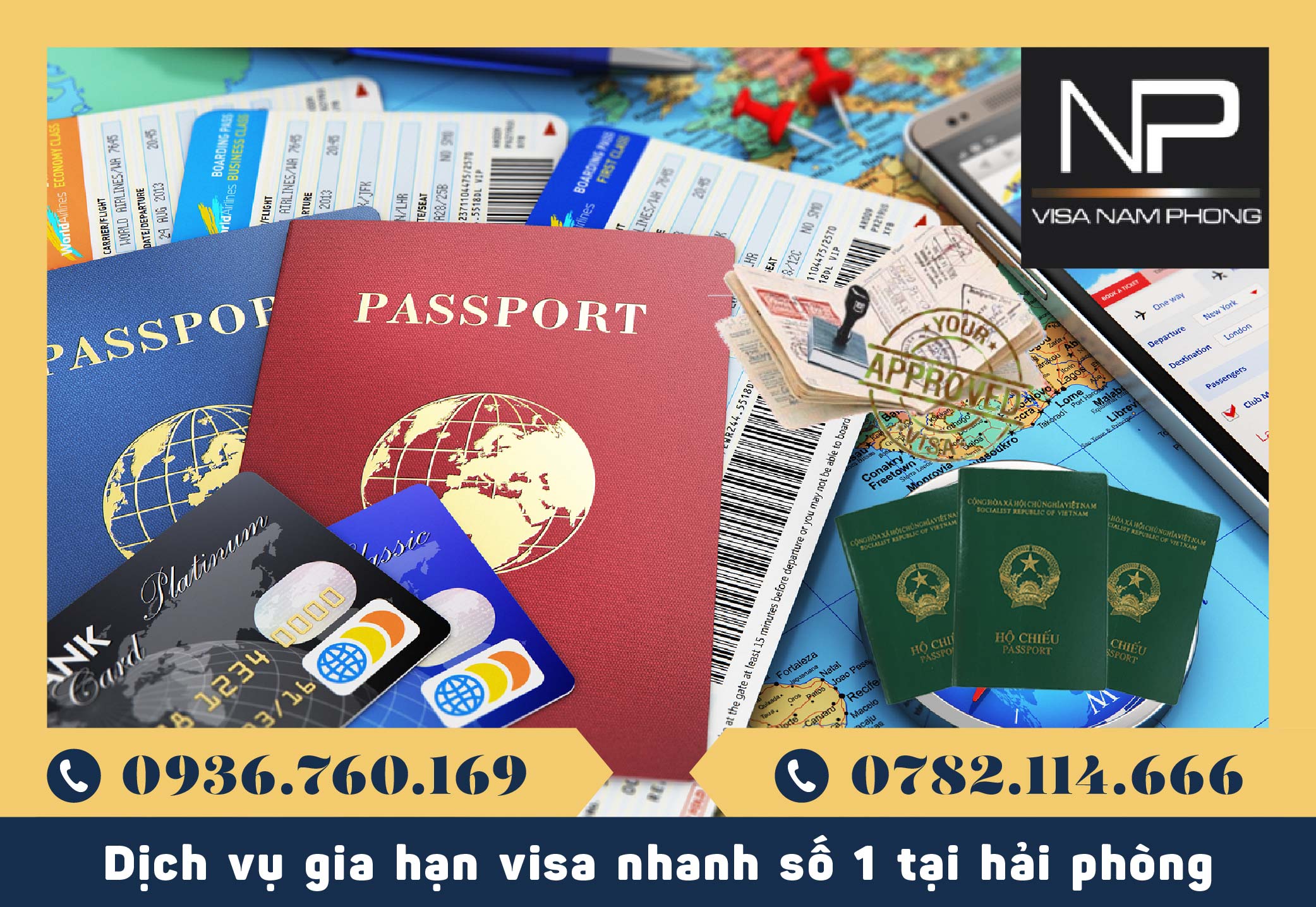 Dịch vụ gia hạn visa nhanh số 1 tại hải phòng
