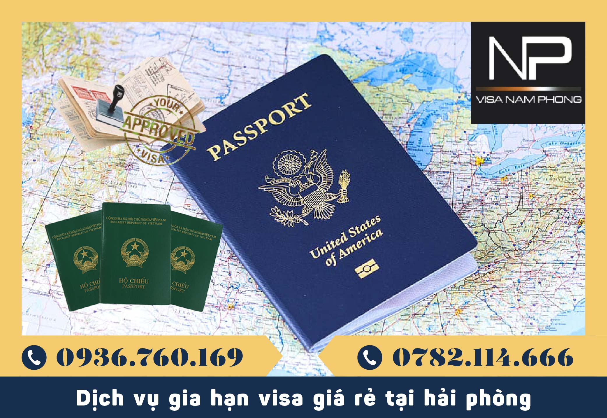 Dịch vụ gia hạn visa giá rẻ tại hải phòng