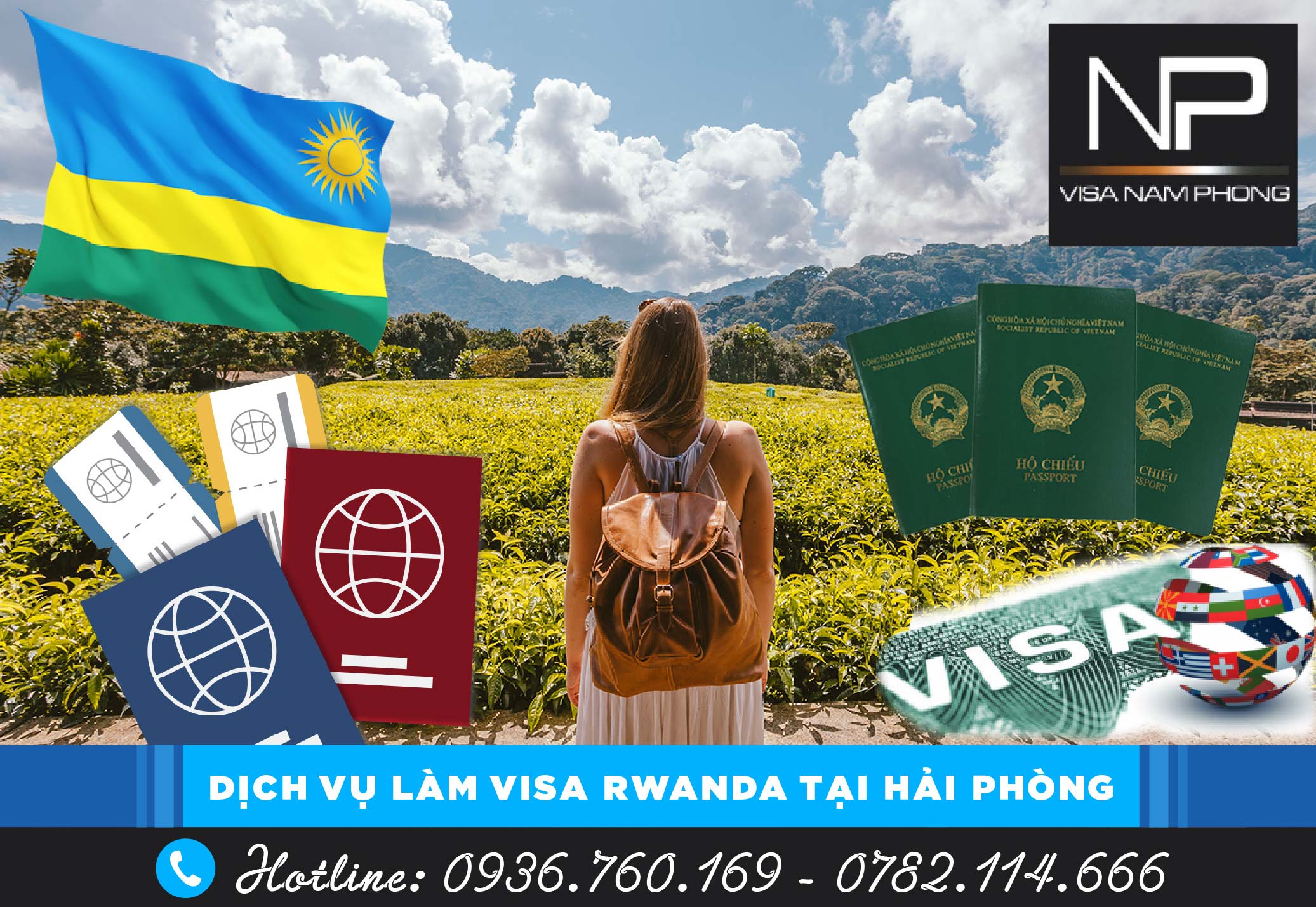 Dịch vụ làm visa Rwanda tại Hải Phòng