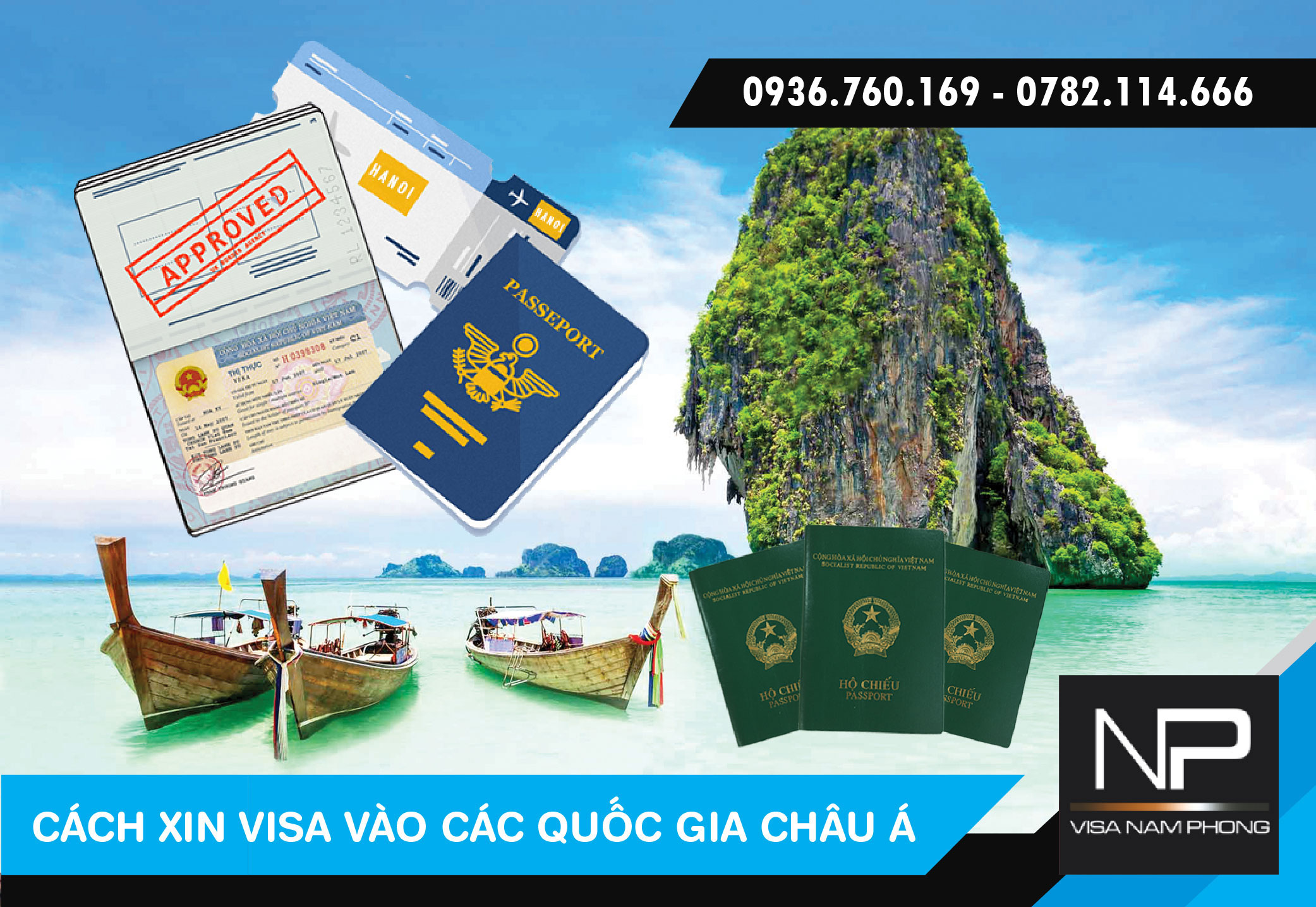 Tư vấn cách xin visa vào các quốc gia châu á tại Hải Phòng 