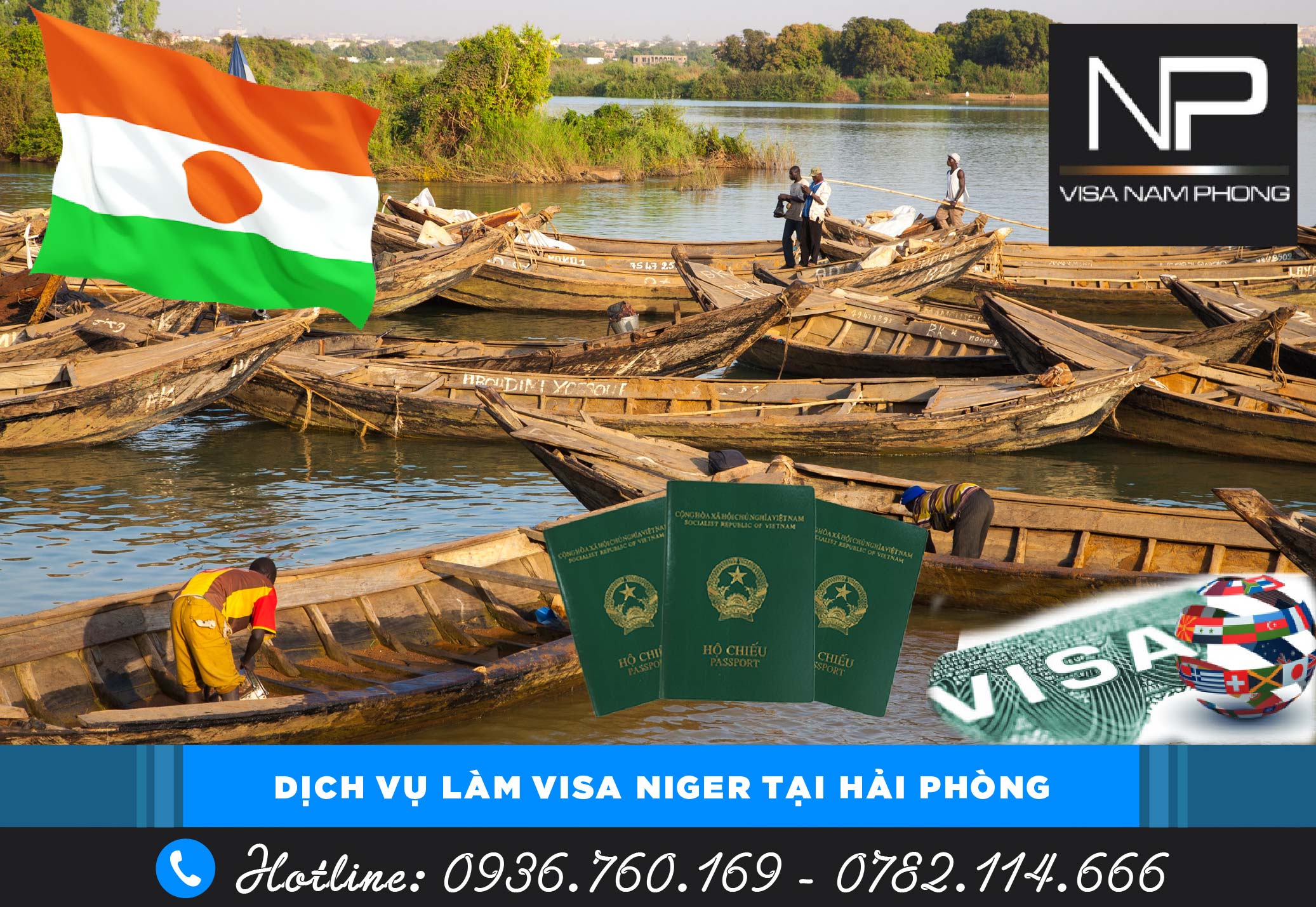 Dịch vụ làm visa Niger tại Hải Phòng