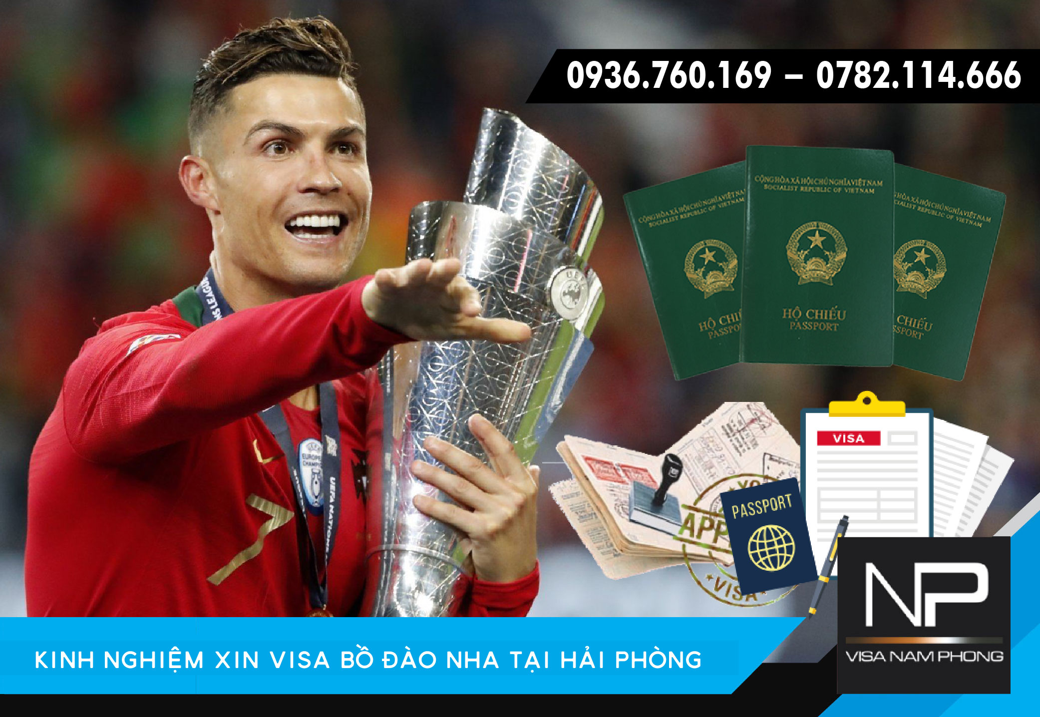 Kinh nghiệm xin visa Bồ Đào Nha tại Hải Phòng