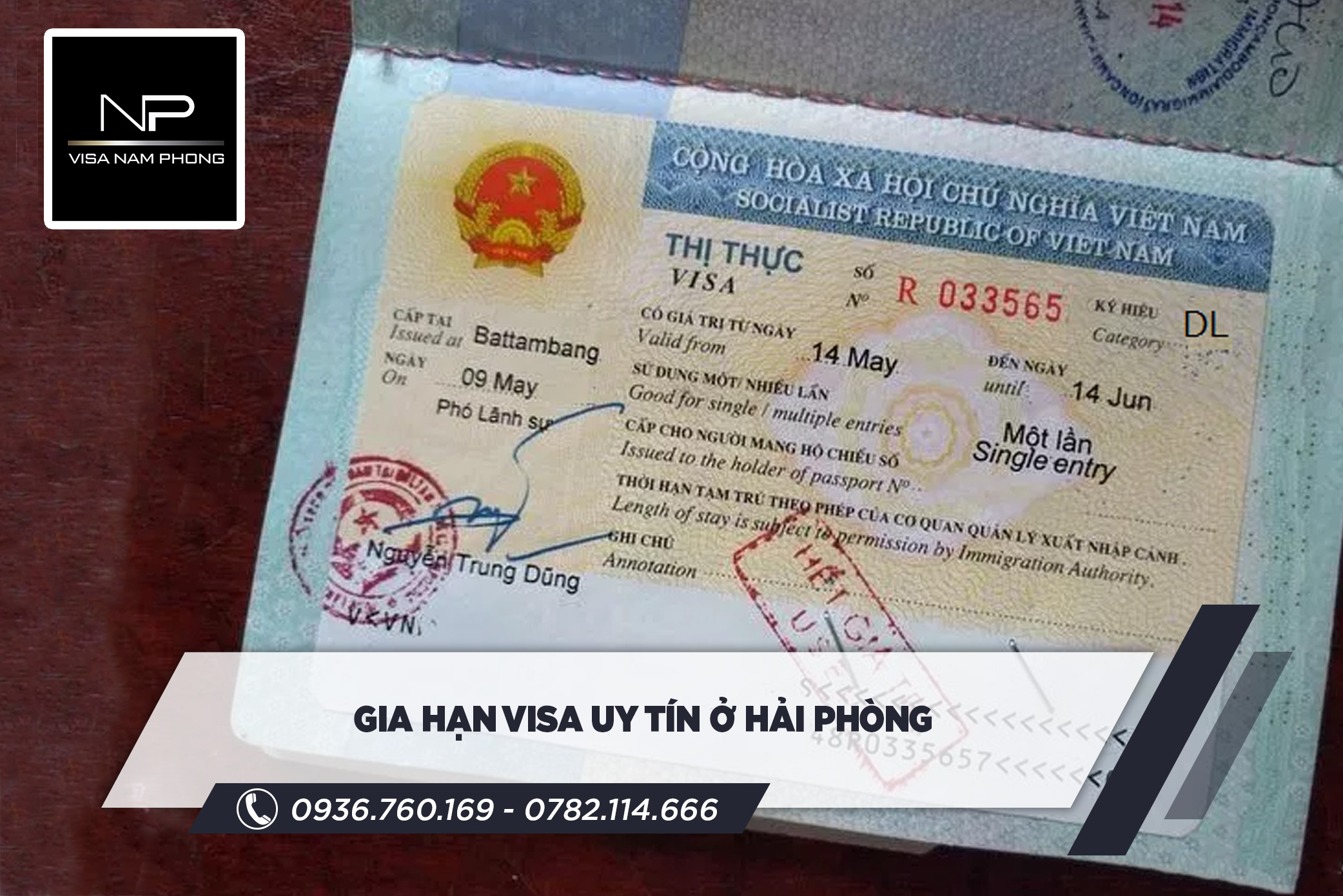 gia hạn visa uy tín ở hải phòng