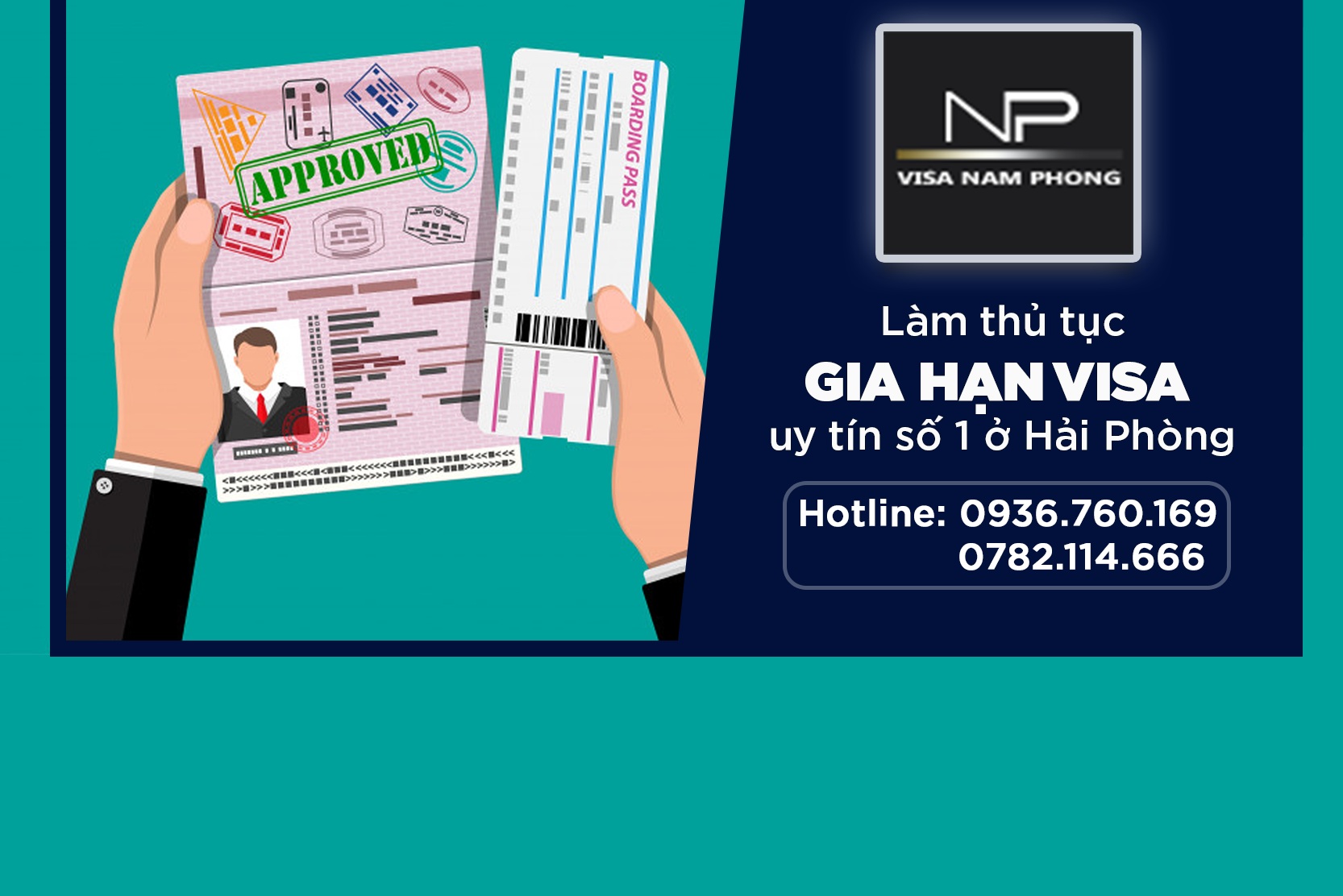 Làm thủ tục gia hạn visa uy tín số 1 ở hải phòng
