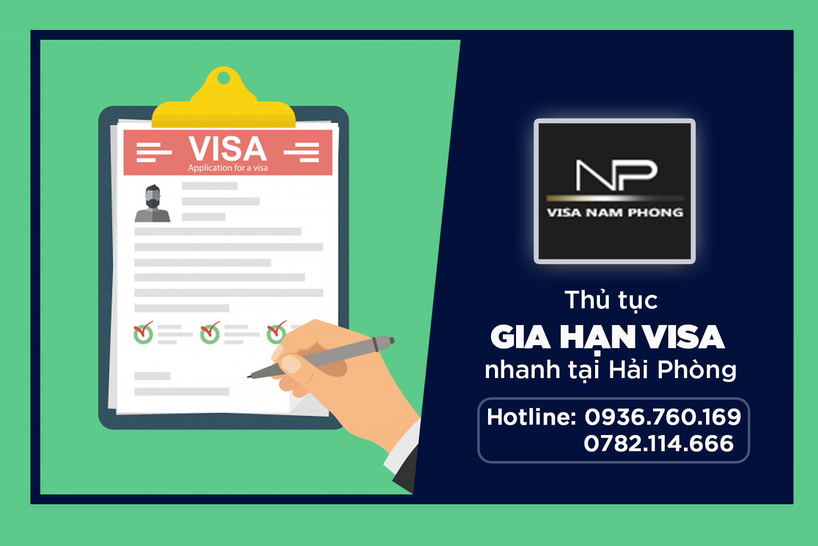 Thủ tục gia hạn visa nhanh ở hải phòng