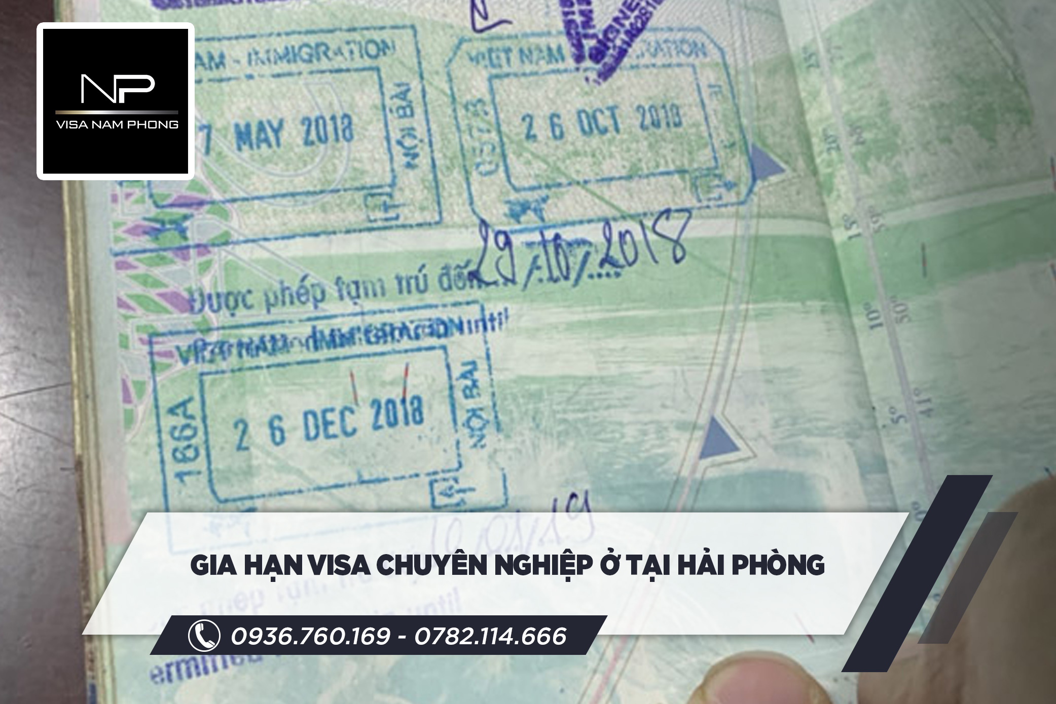 gia hạn visa chuyên nghiệp ở tại hải phòng