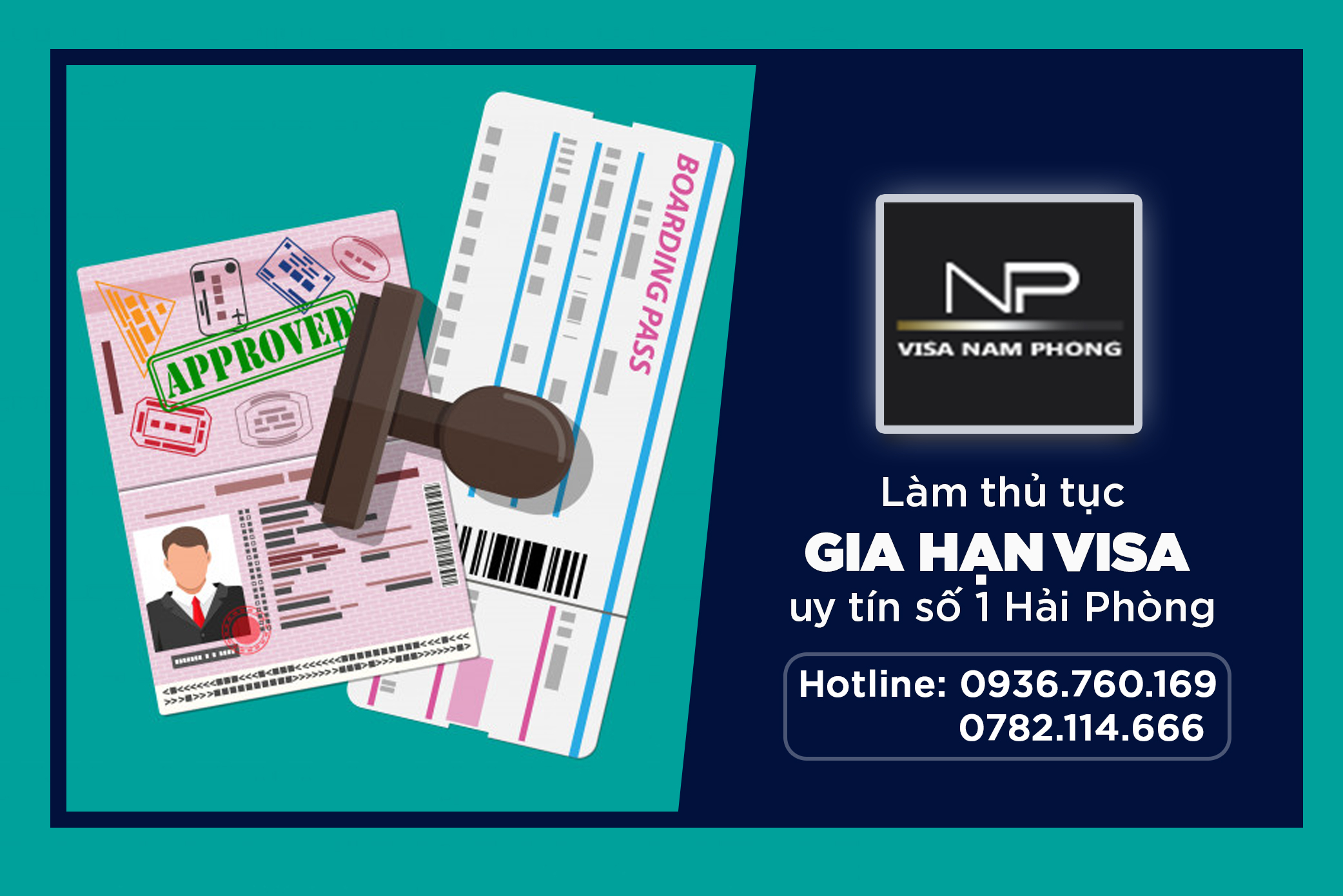 Làm thủ tục gia hạn visa uy tín số 1 hải phòng