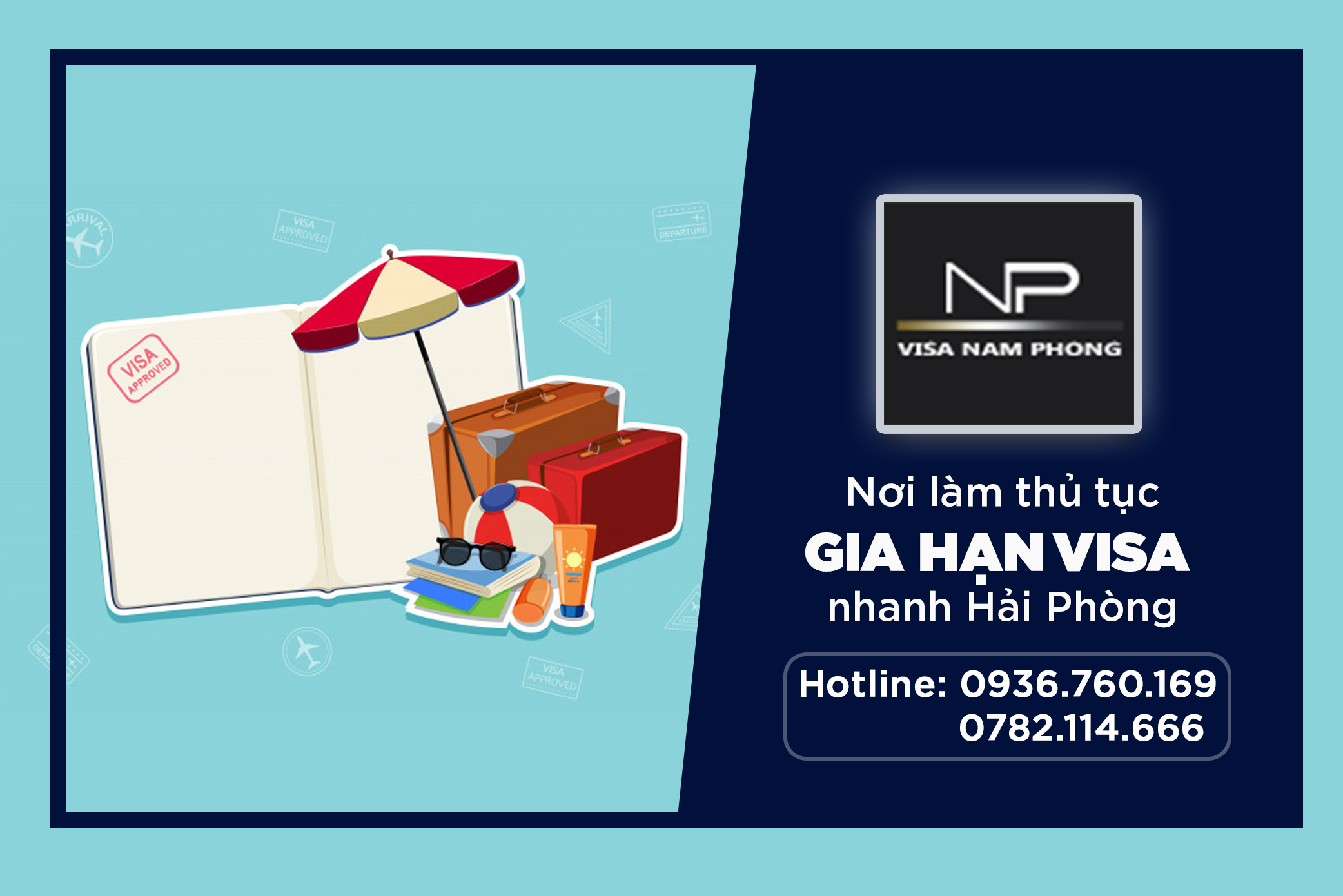 Nơi làm thủ tục gia hạn visa nhanh hải phòng