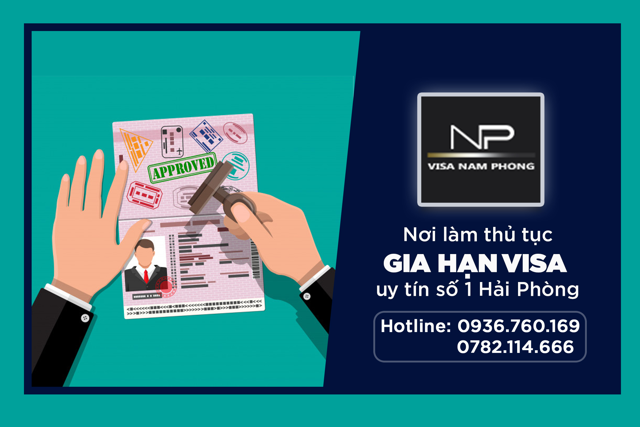 Nơi làm thủ tục gia hạn visa uy tín số 1 hải phòng