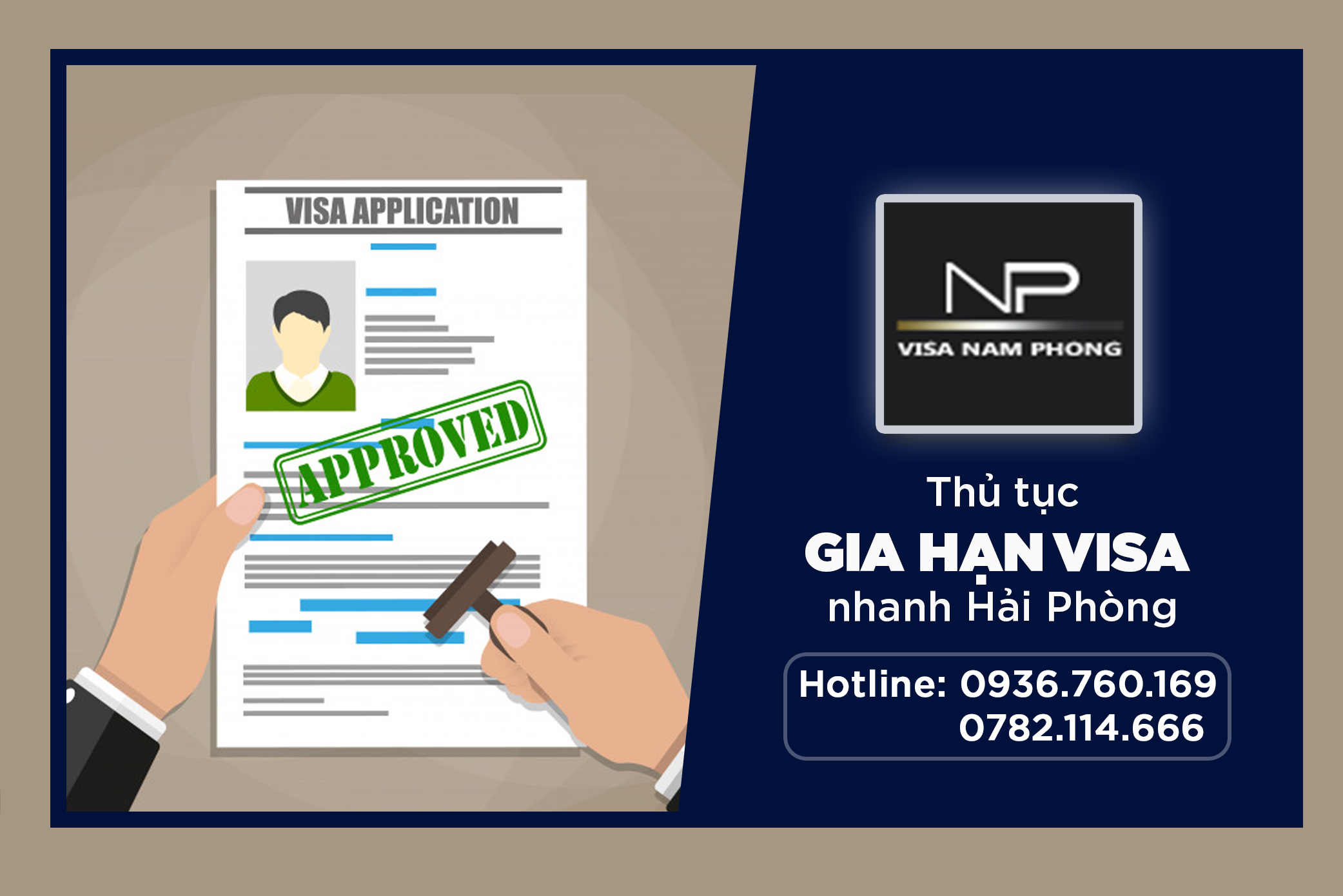 Thủ tục gia hạn visa nhanh hải phòng