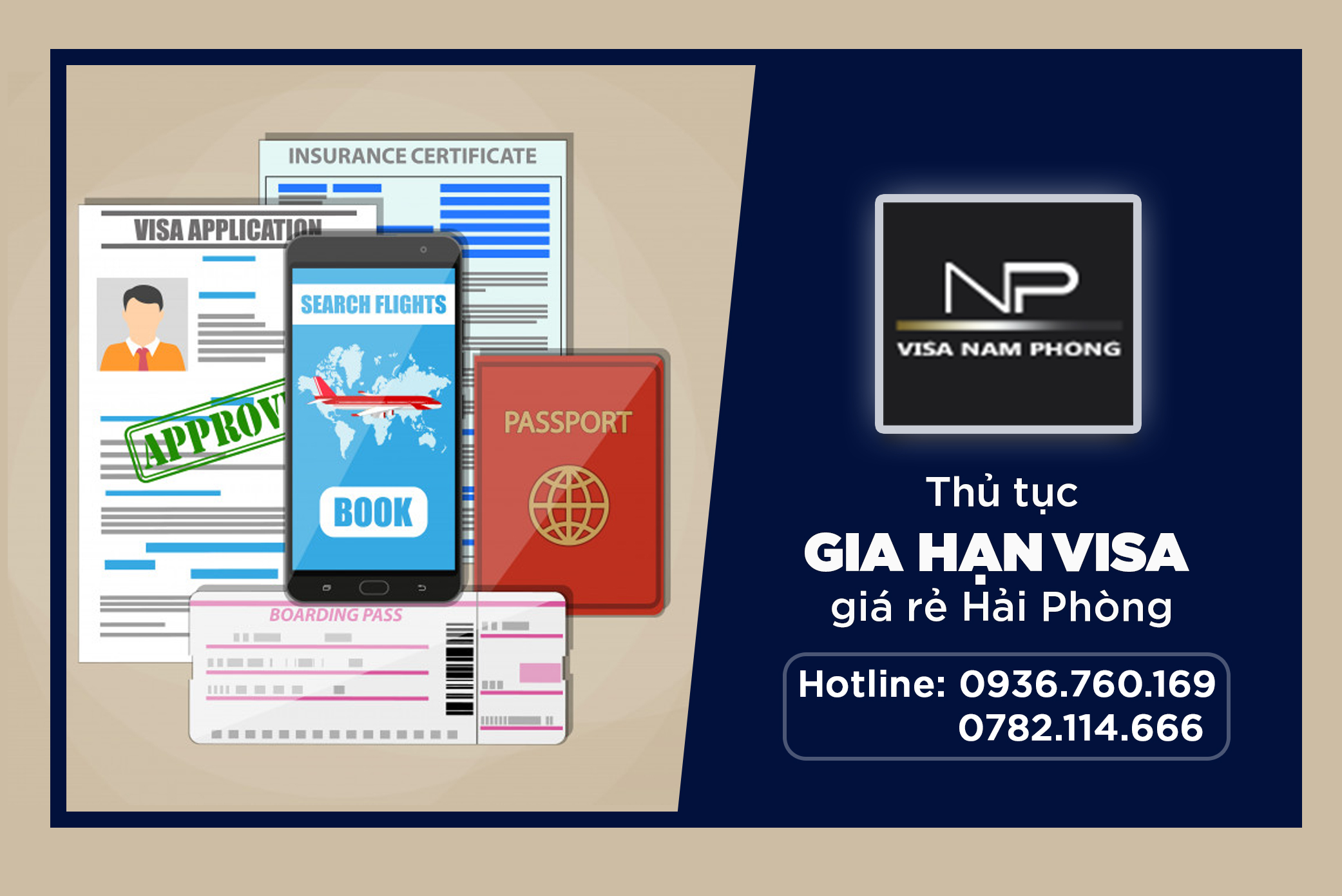 Thủ tục gia hạn visa giá rẻ hải phòng