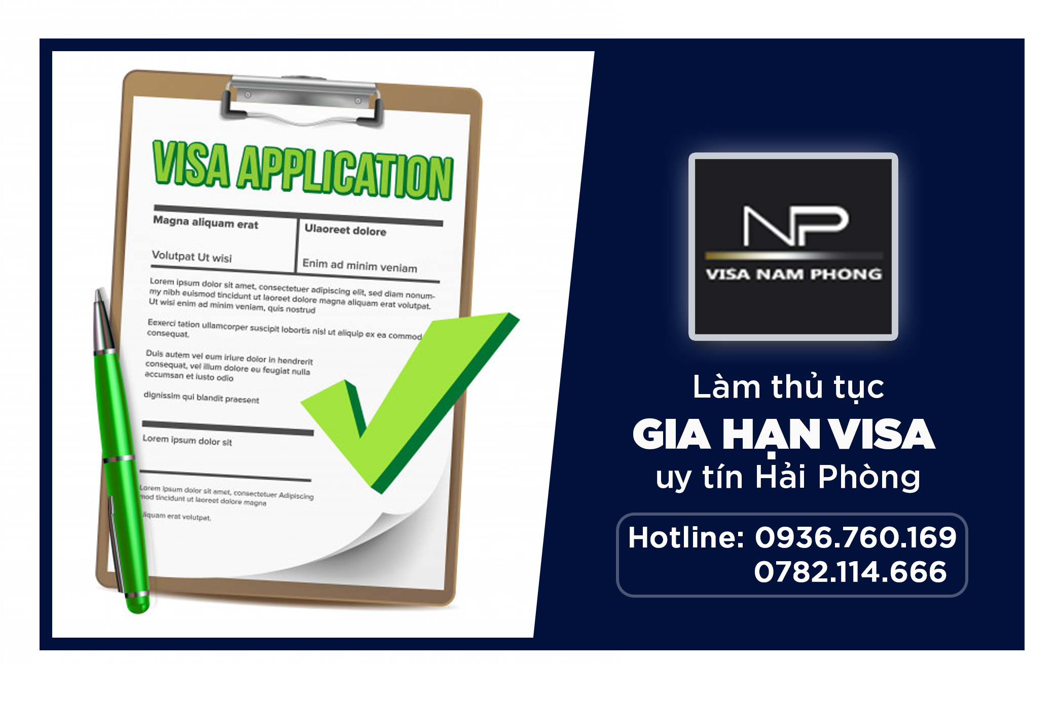 Làm thủ tục gia hạn visa uy tín hải phòng
