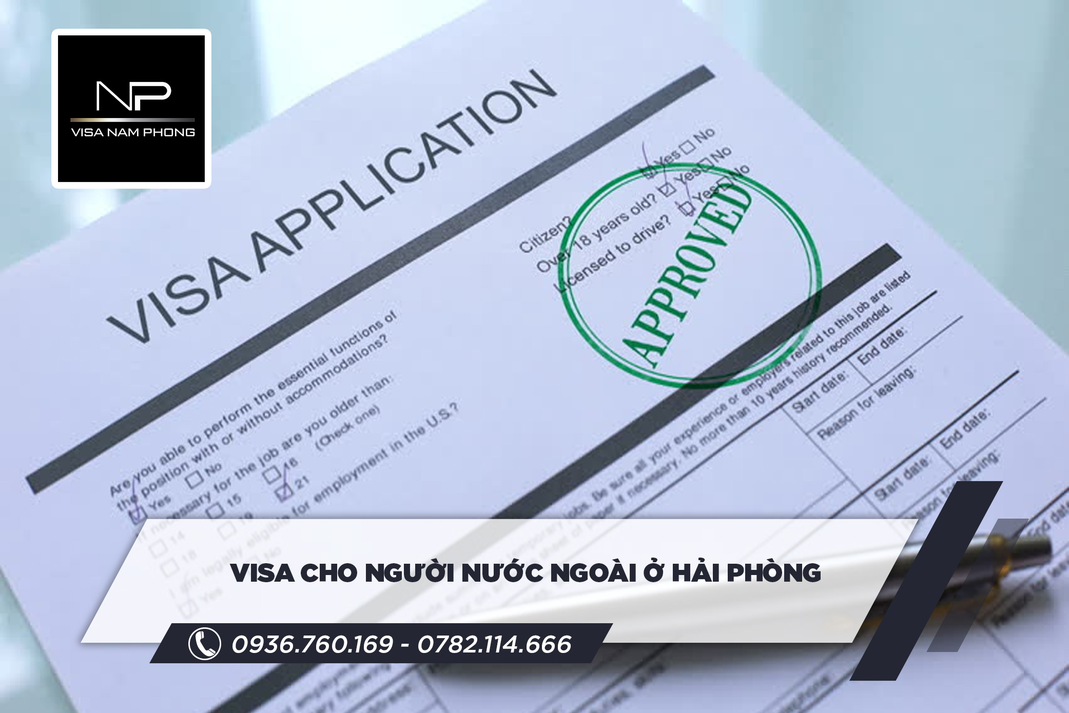visa cho người nước ngoài ở hải phòng
