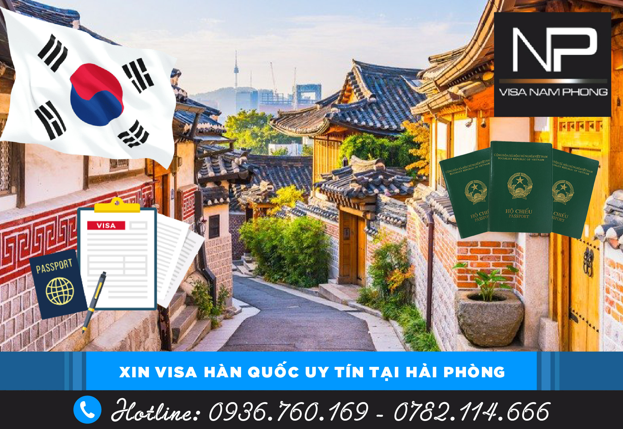 Xin visa Hàn Quốc uy tín tại Hải Phòng