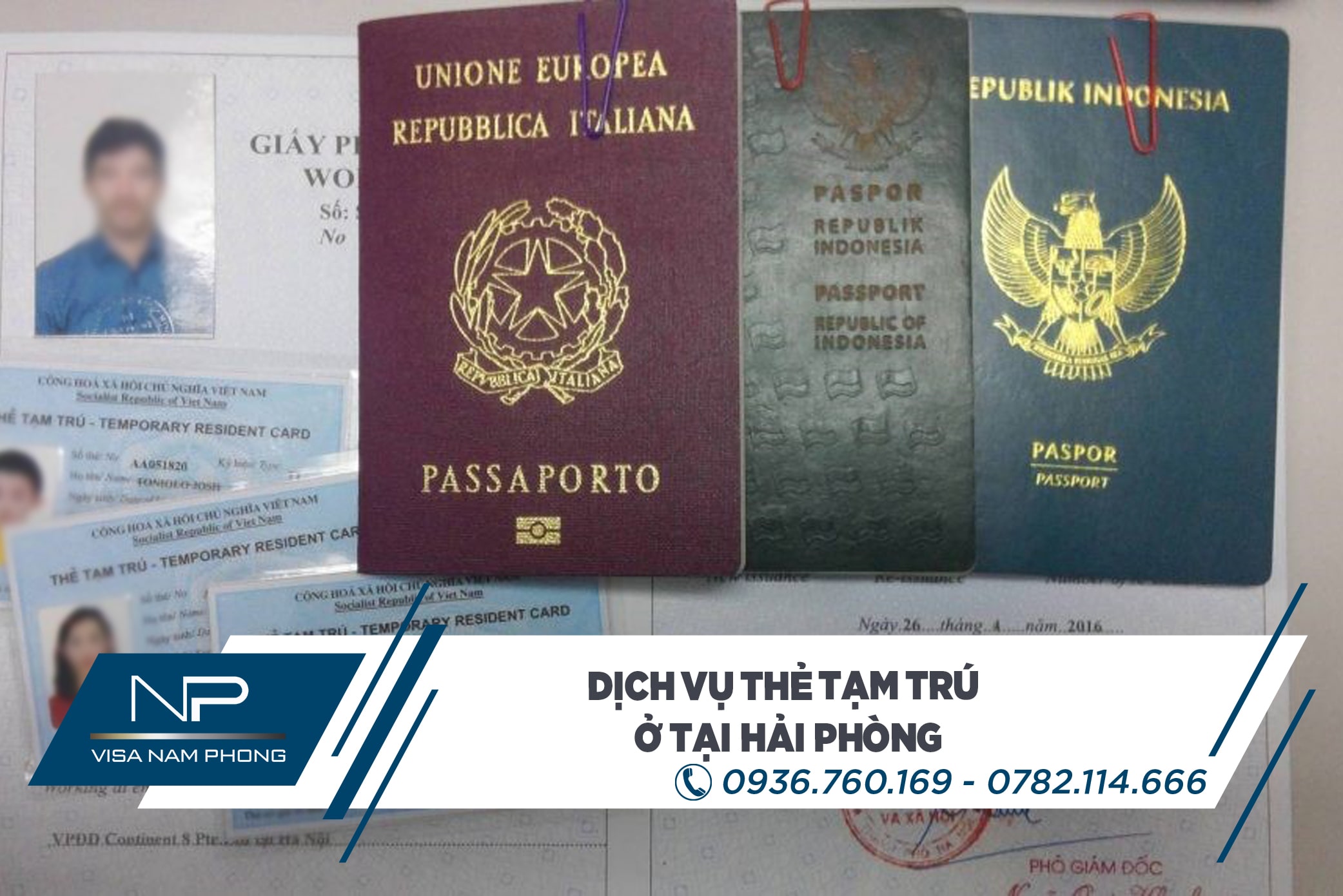 Dịch vụ thẻ tạm trú ở tại Hải Phòng