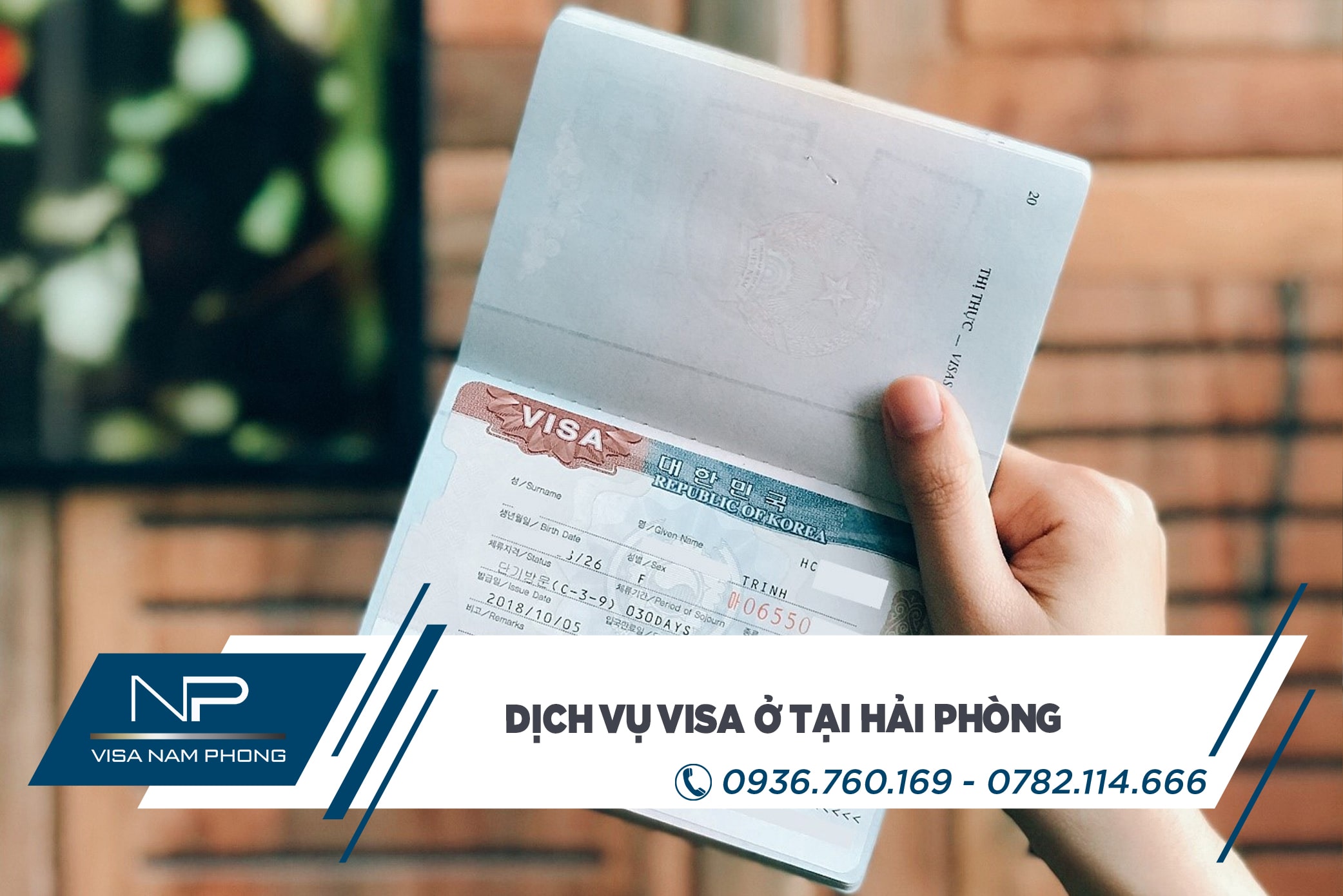 Dịch vụ visa ở tại Hải Phòng