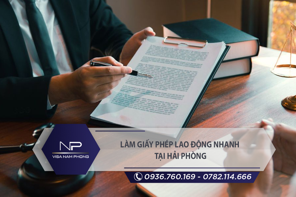 Làm giấy phép lao động nhanh tại Kiến Thụy Hải Phòng