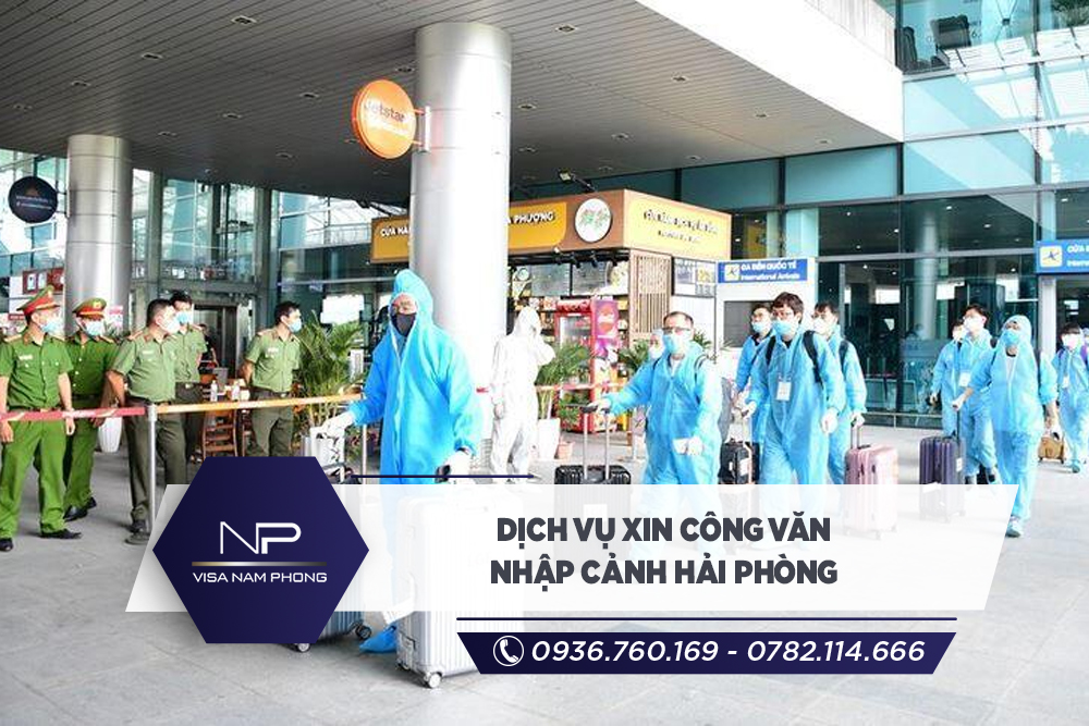 Dịch vụ xin công văn nhập cảnh Hải Phòng