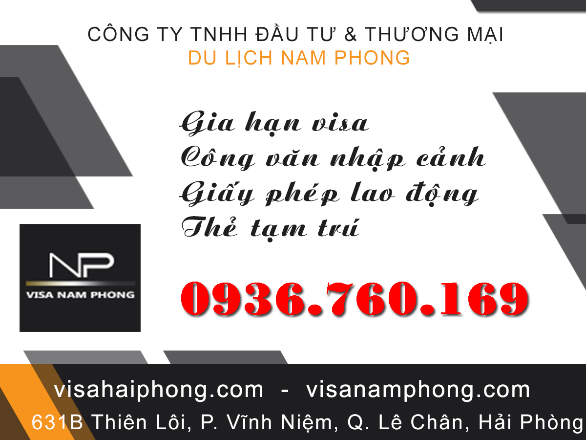 gia hạn visa hải phòng