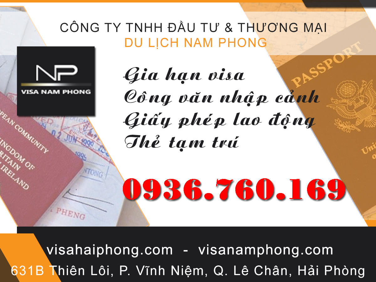 gia hạn visa ở hải phòng