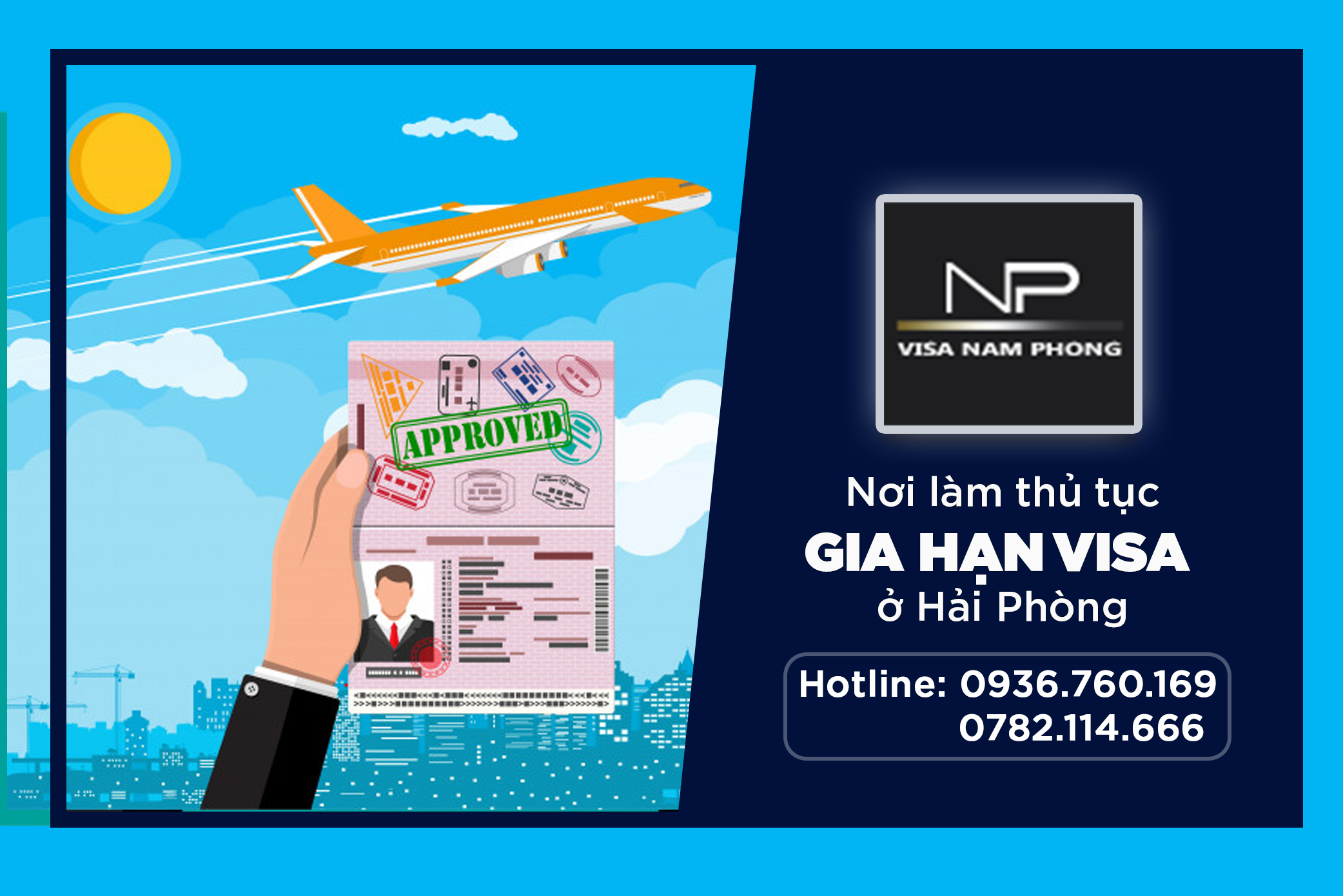 Nơi làm thủ tục gia hạn visa ở hải phòng