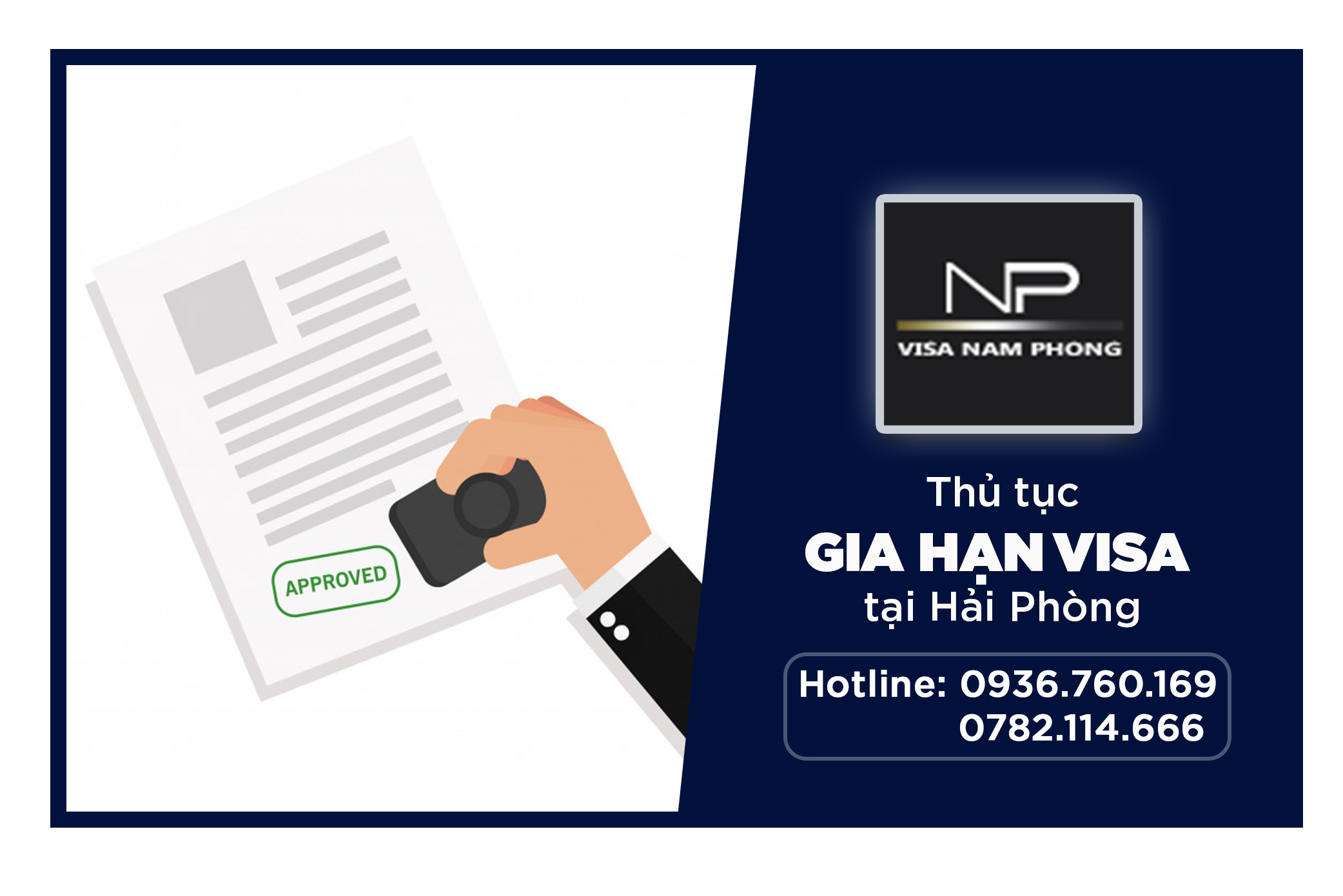 Thủ tục gia hạn visa tại hải phòng
