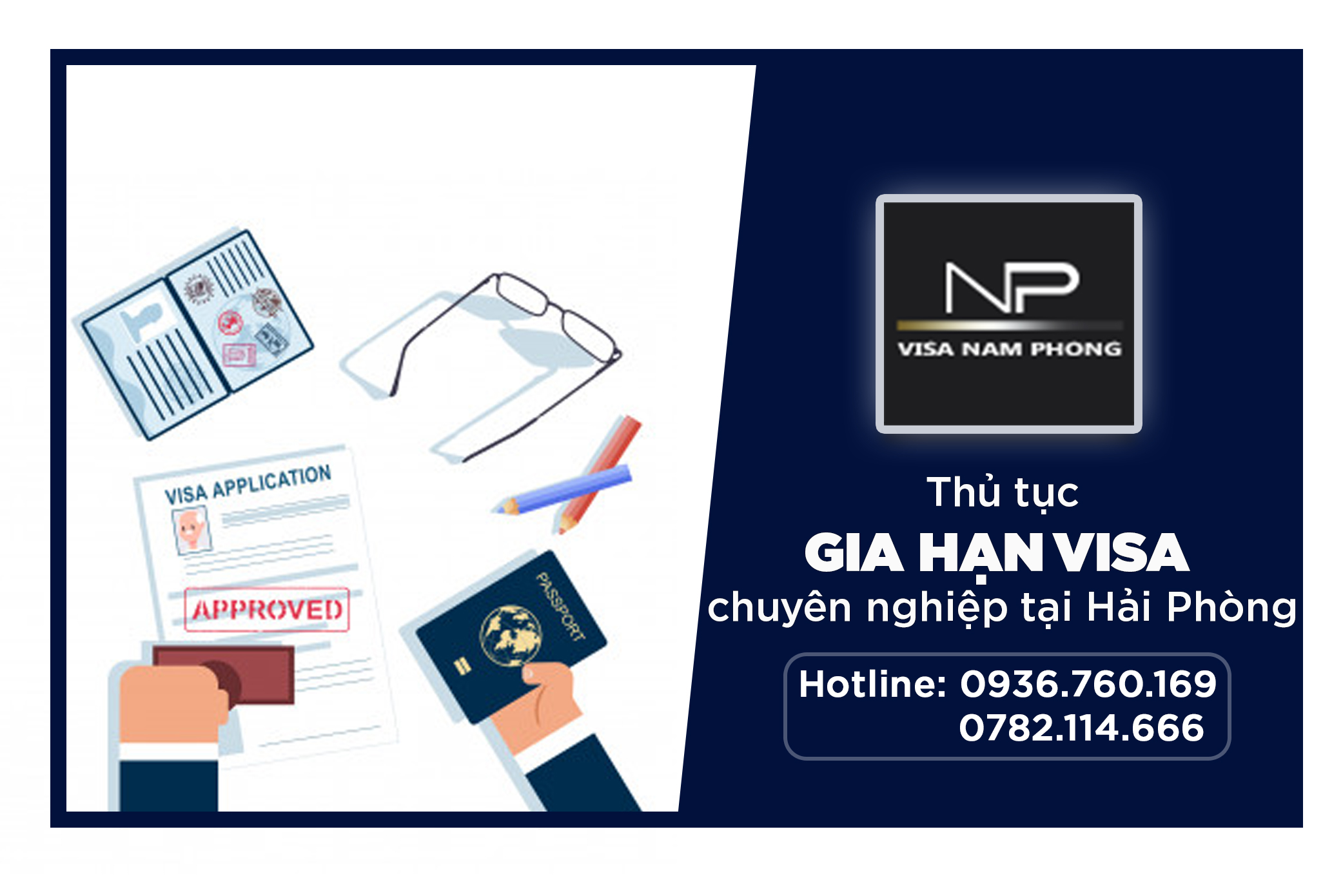 Thủ tục gia hạn visa chuyên nghiệp tại hải phòng