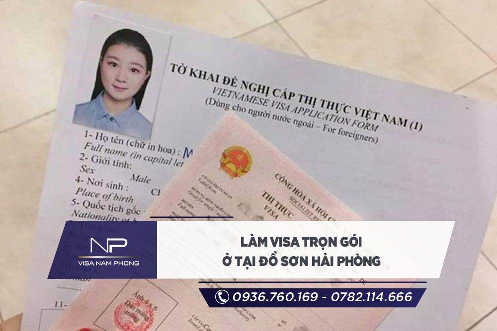 Làm visa trọn gói ở tại Đồ Sơn Hải phòng