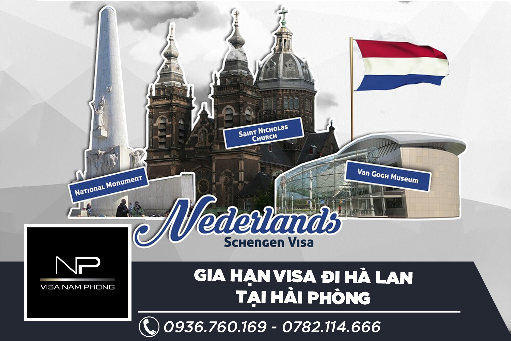 Gia hạn visa đi Hà Lan tại Hải Phòng