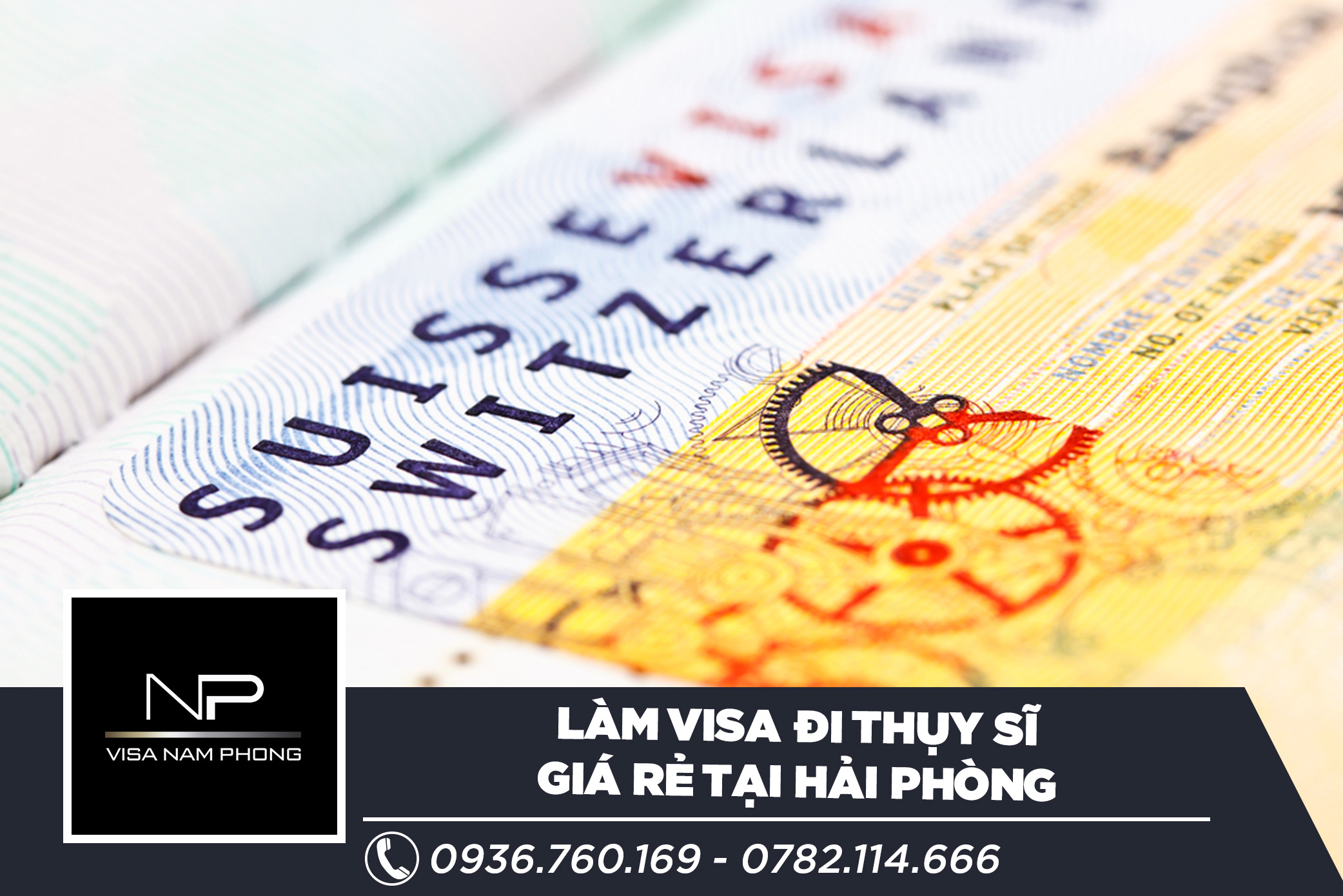 Làm visa đi Thụy Sĩ giá rẻ tại Hải Phòng
