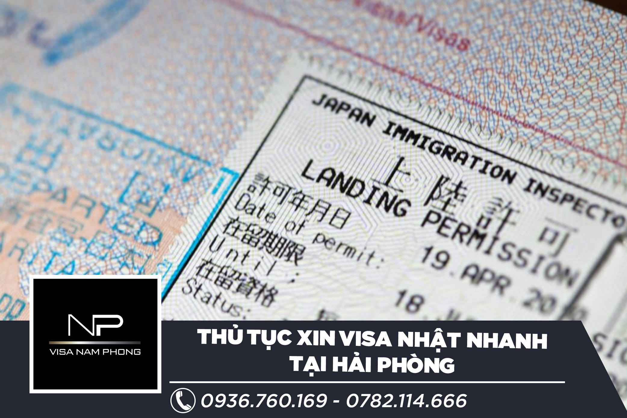 Thủ tục xin visa Nhật nhanh tại Hải Phòng