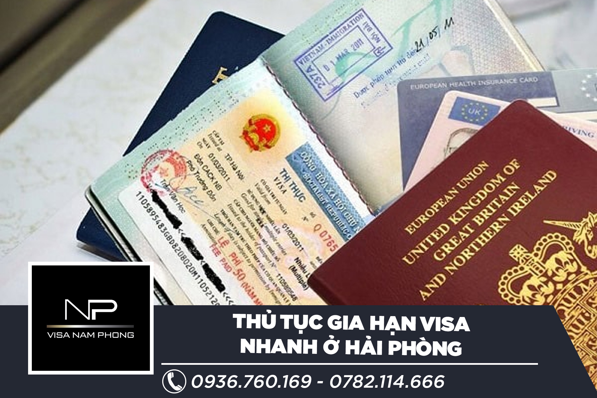Thủ tục gia hạn visa nhanh ở hải phòng