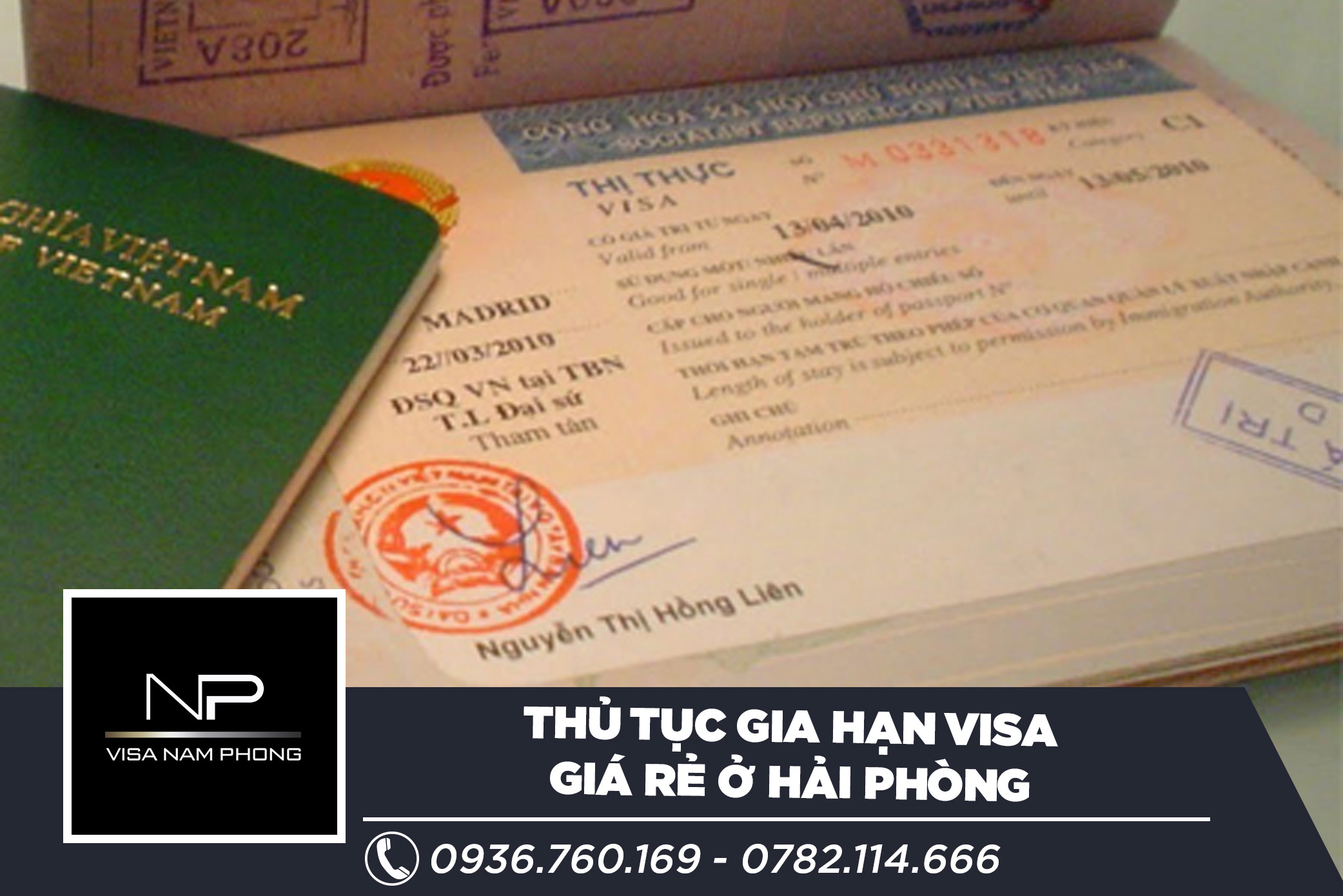 Thủ tục gia hạn visa giá rẻ ở hải phòng