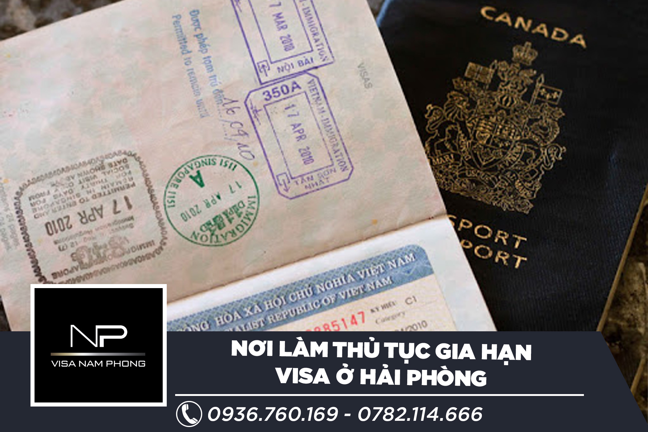 Nơi làm thủ tục gia hạn visa ở hải phòng