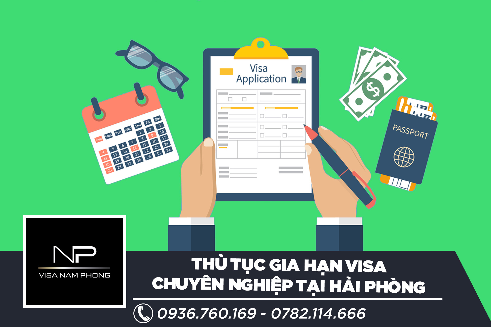 Thủ tục gia hạn visa chuyên nghiệp tại hải phòng