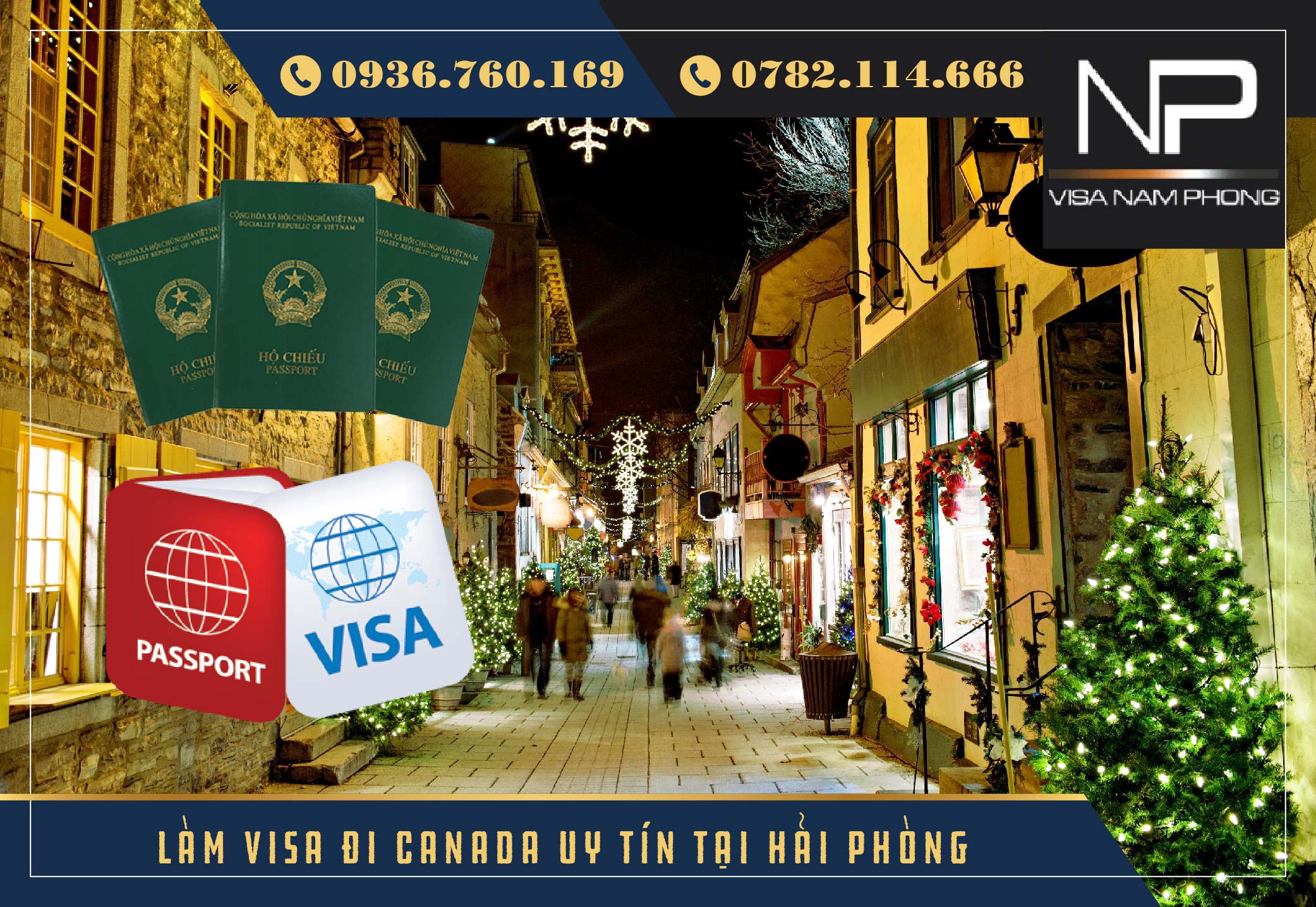 Làm visa đi Canada uy tín tại Hải Phòng