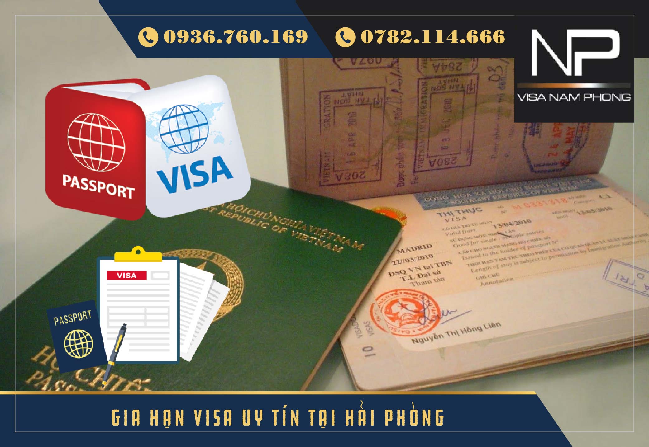 Gia hạn visa uy tín tại hải phòng