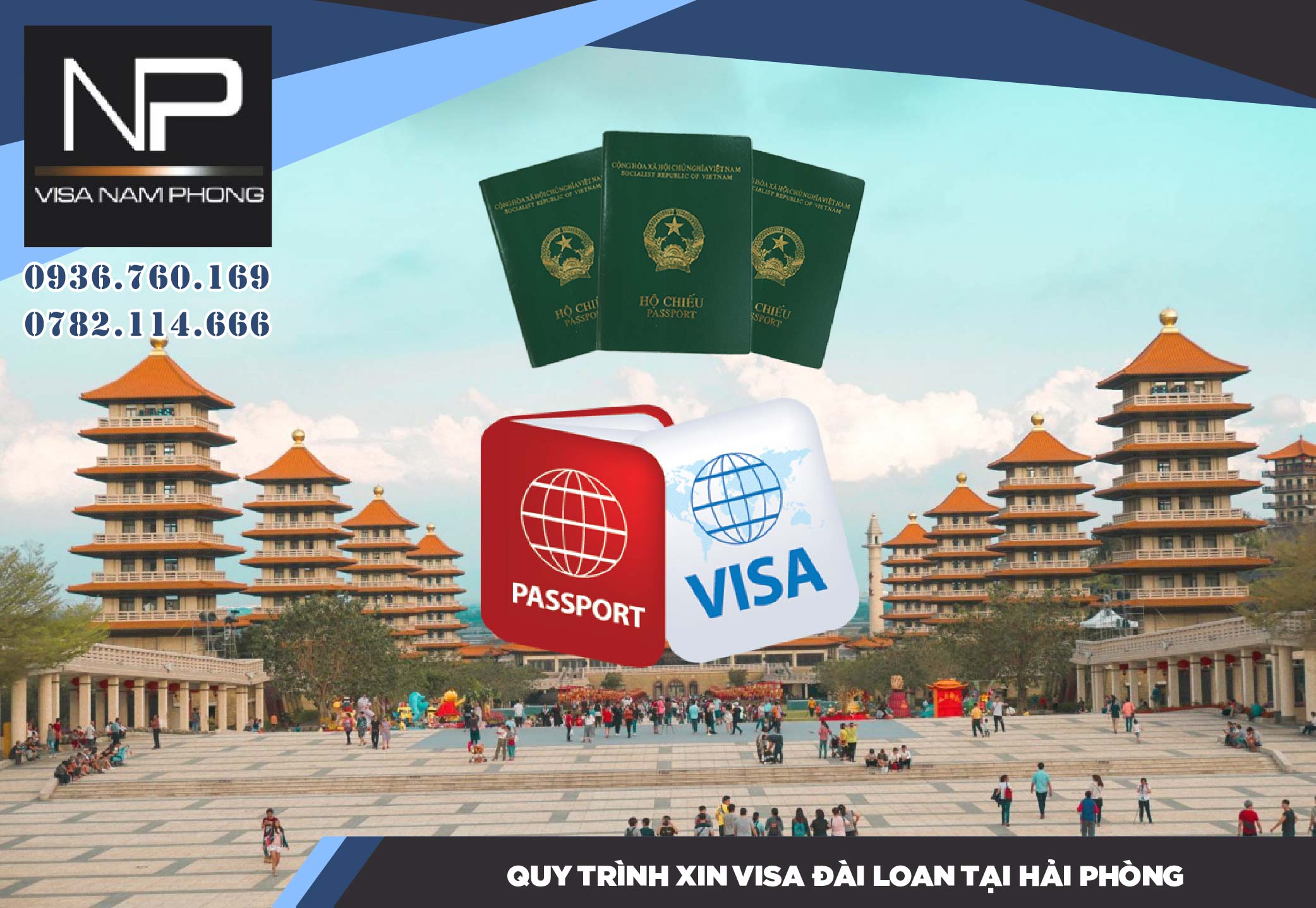 Quy trình xin visa Đài Loan tại Hải Phòng