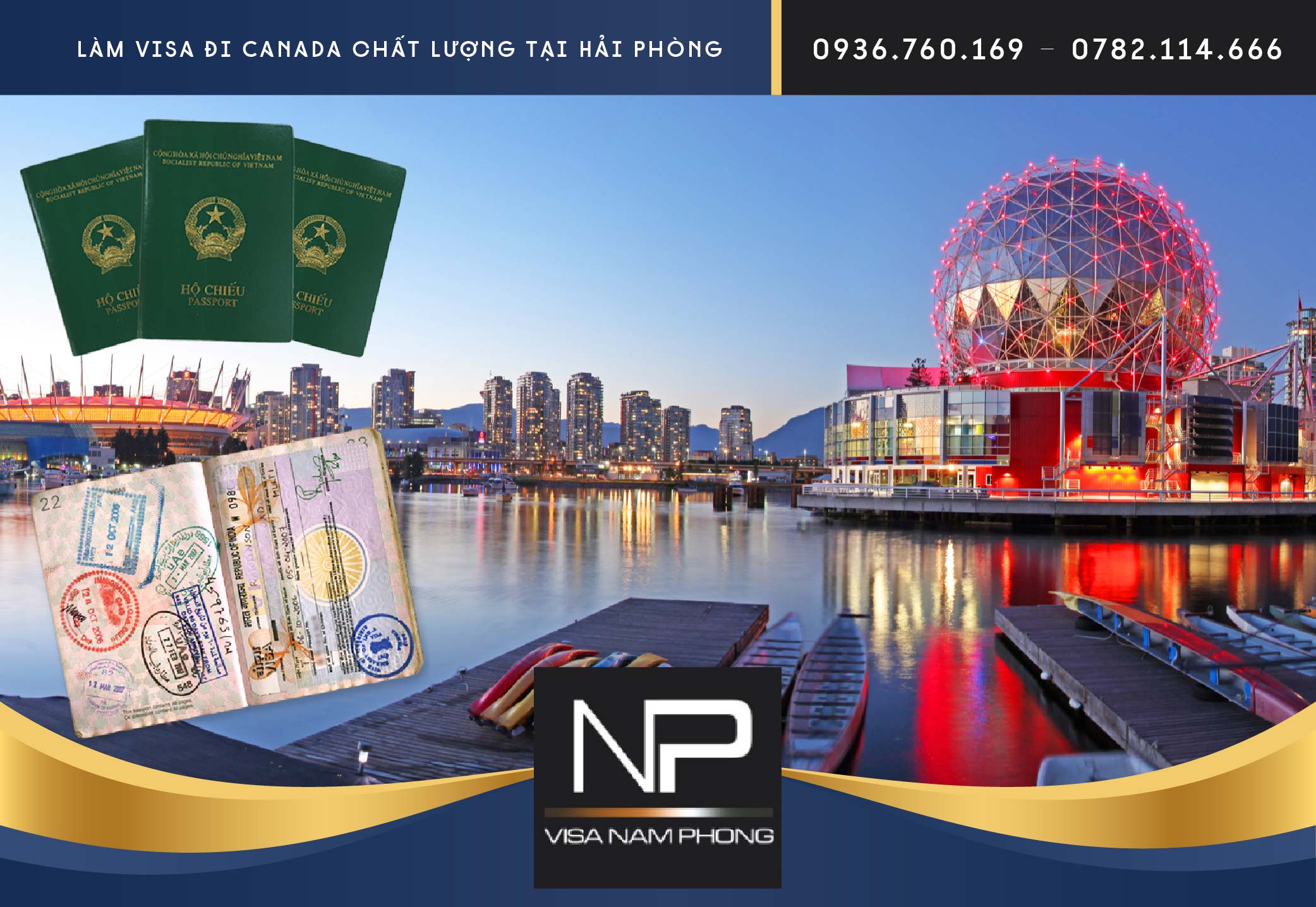 Làm visa đi Canada chất lượng tại Hải Phòng