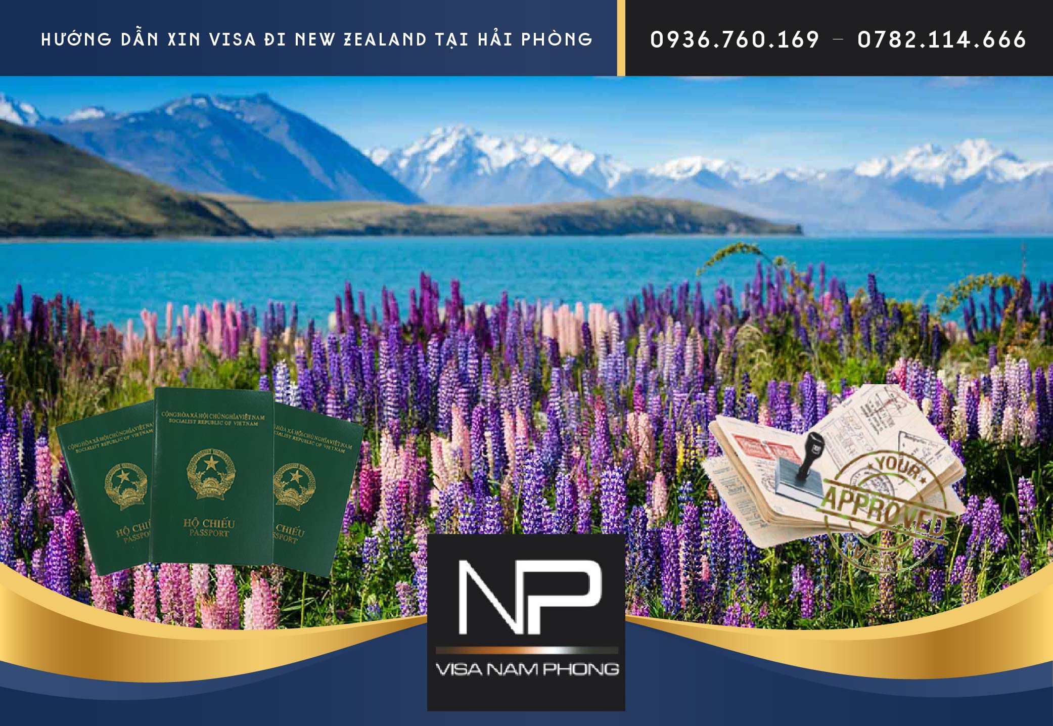 Hướng dẫn xin visa đi new zealand tại Hải Phòng