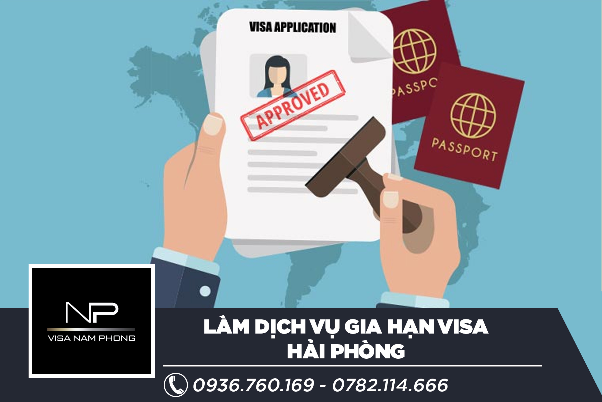 làm dịch vụ gia hạn visa hải phòng