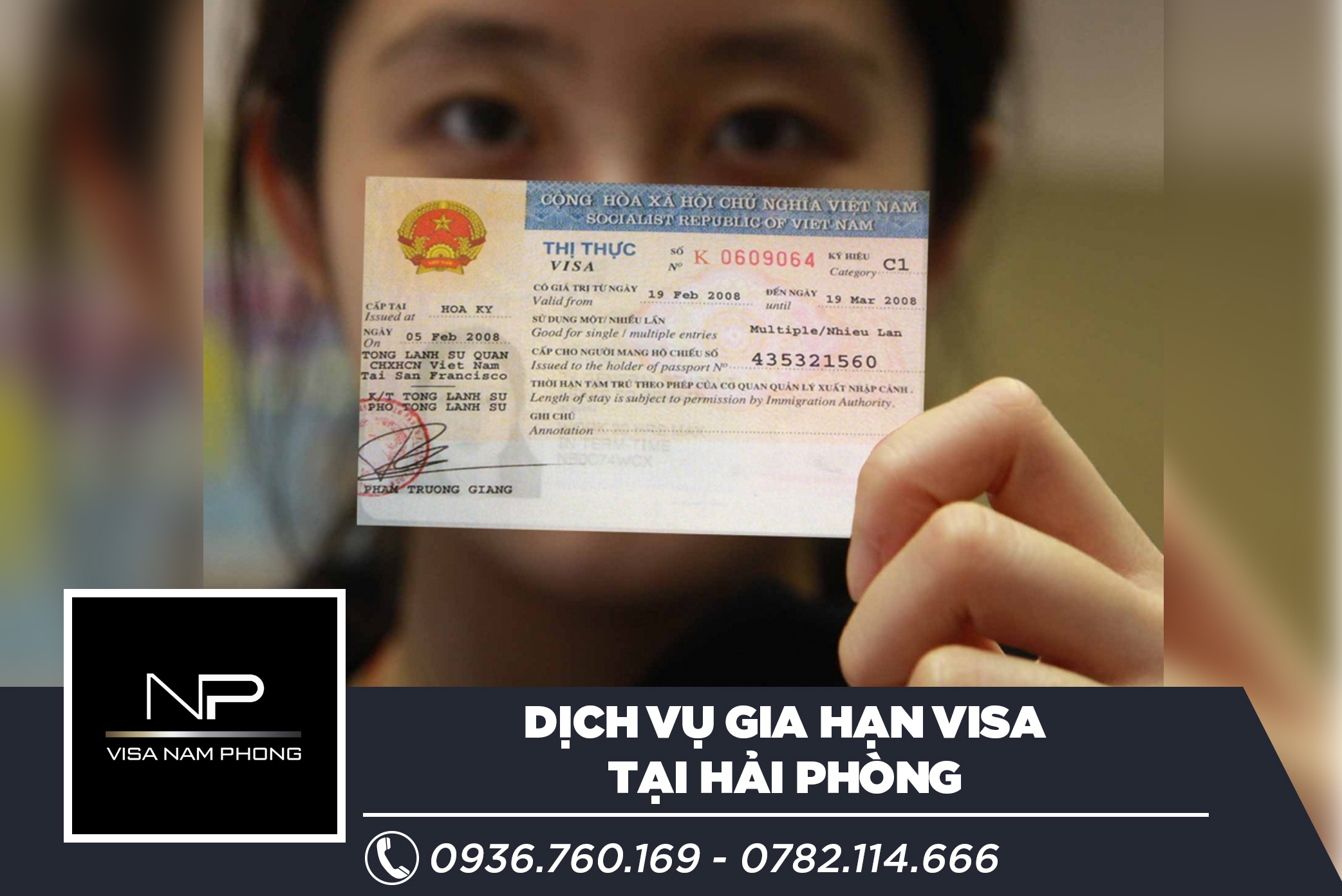 dịch vụ gia hạn visa tại hải phòng