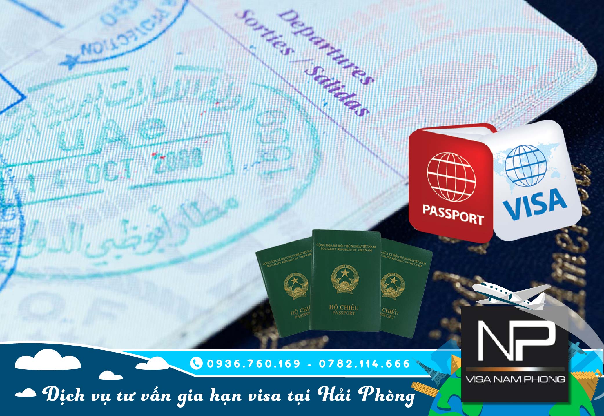 Dịch vụ tư vấn gia hạn visa tại hải phòng