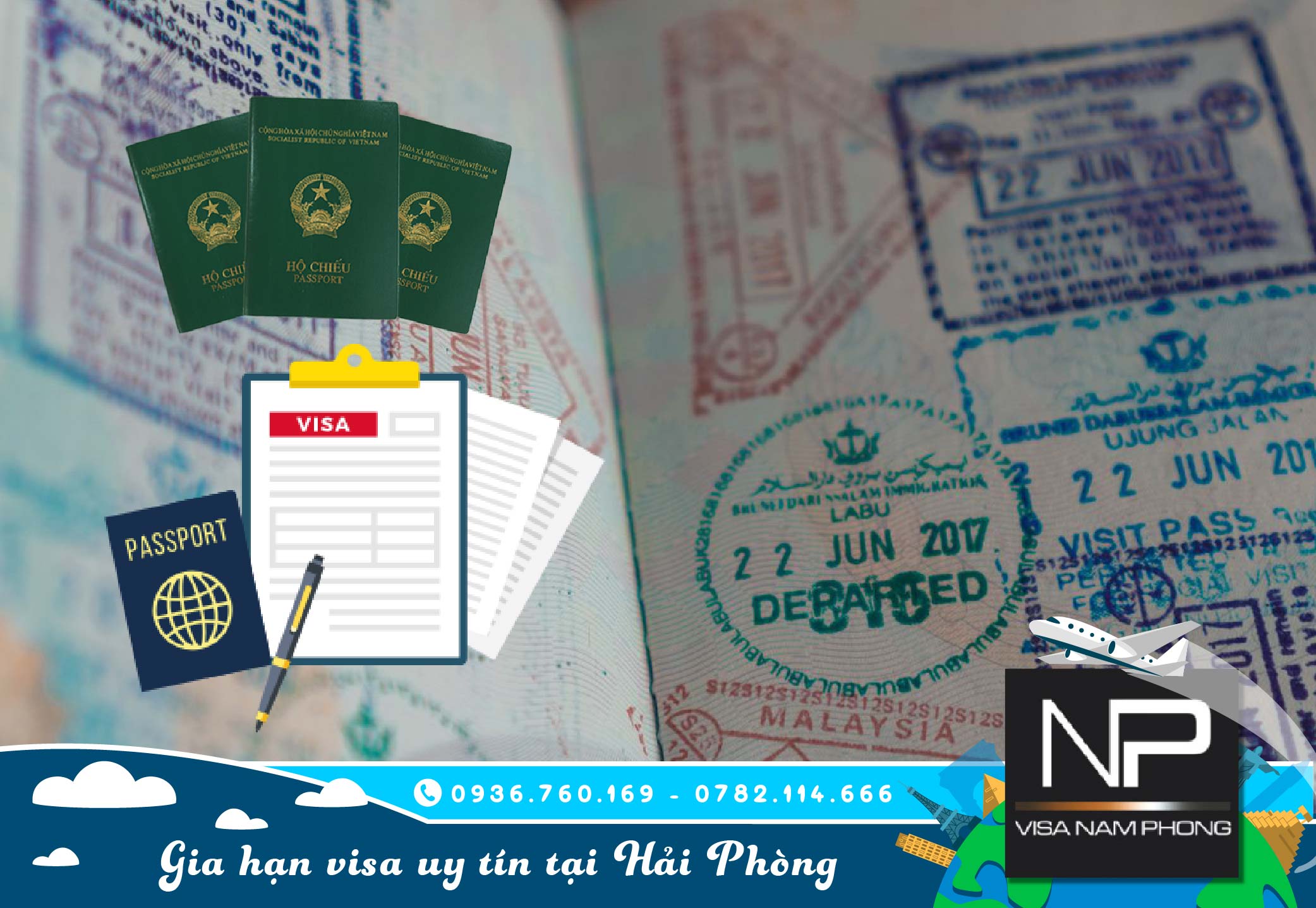 Gia hạn visa uy tín tại hải phòng