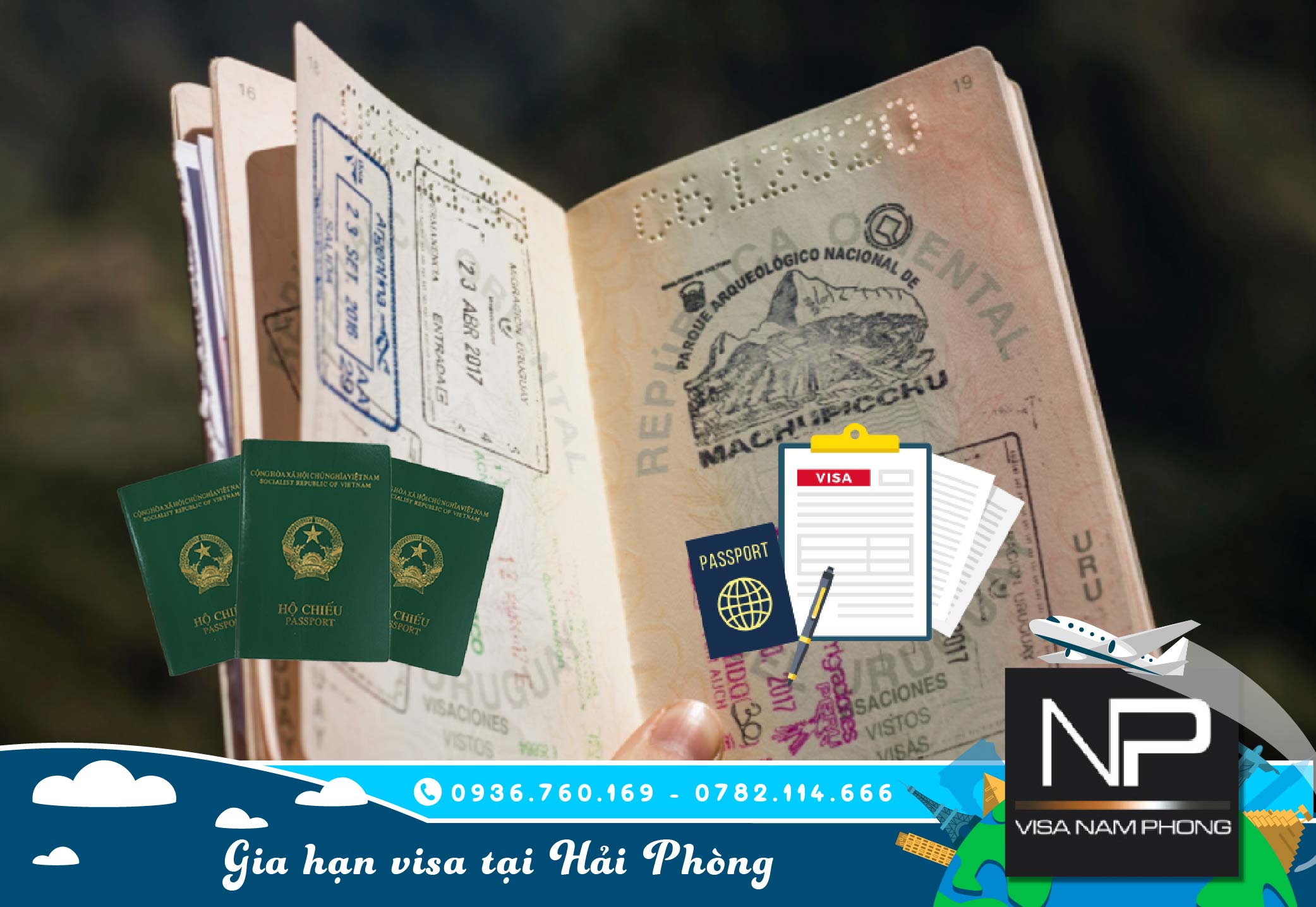 Gia hạn visa tại hải phòng