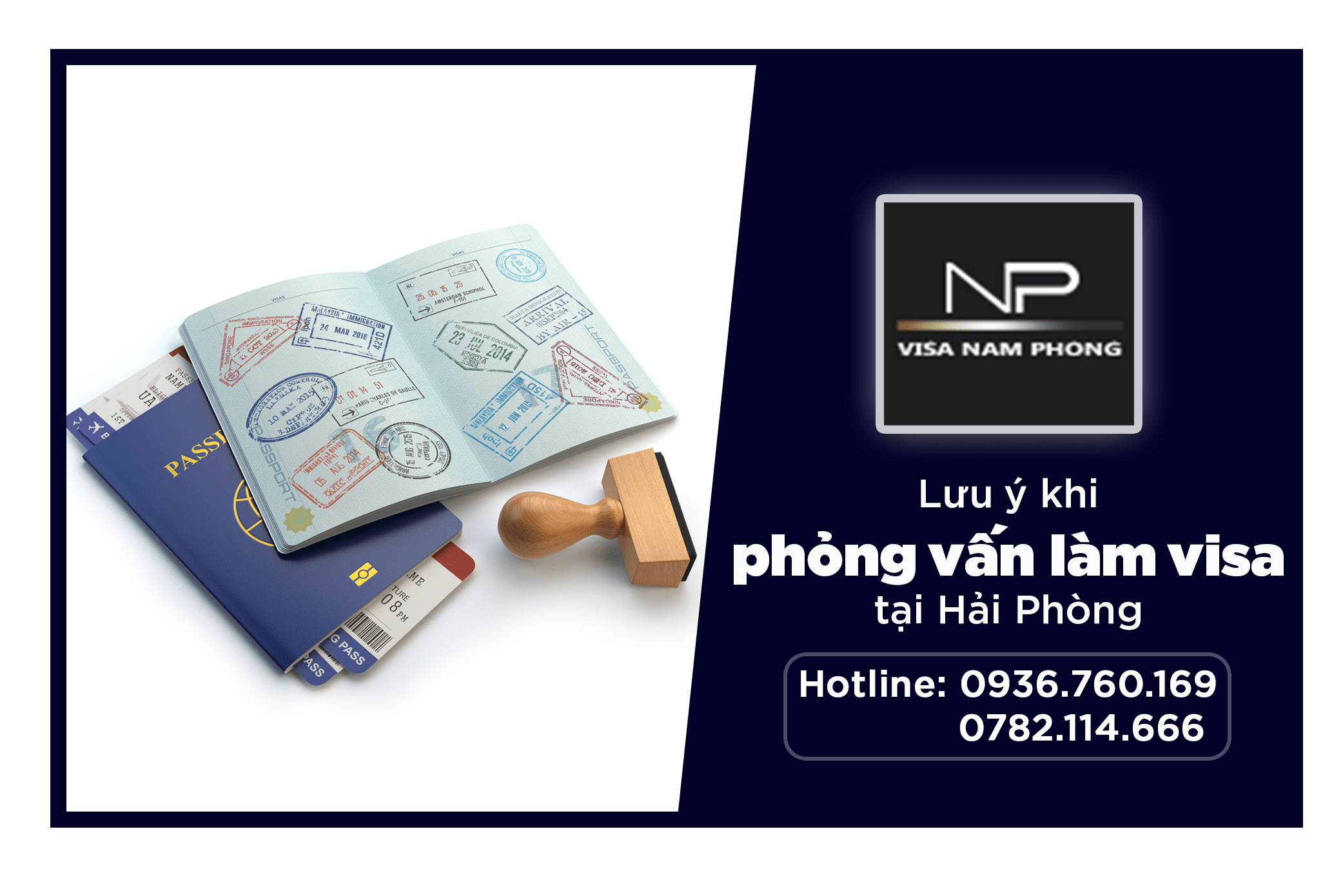 Lưu ý khi phỏng vấn làm visa tại Hải Phòng