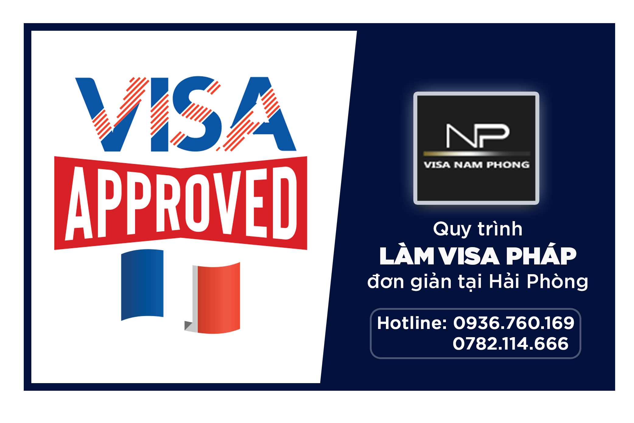 Quy trình làm visa Pháp đơn giản tại Hải Phòng
