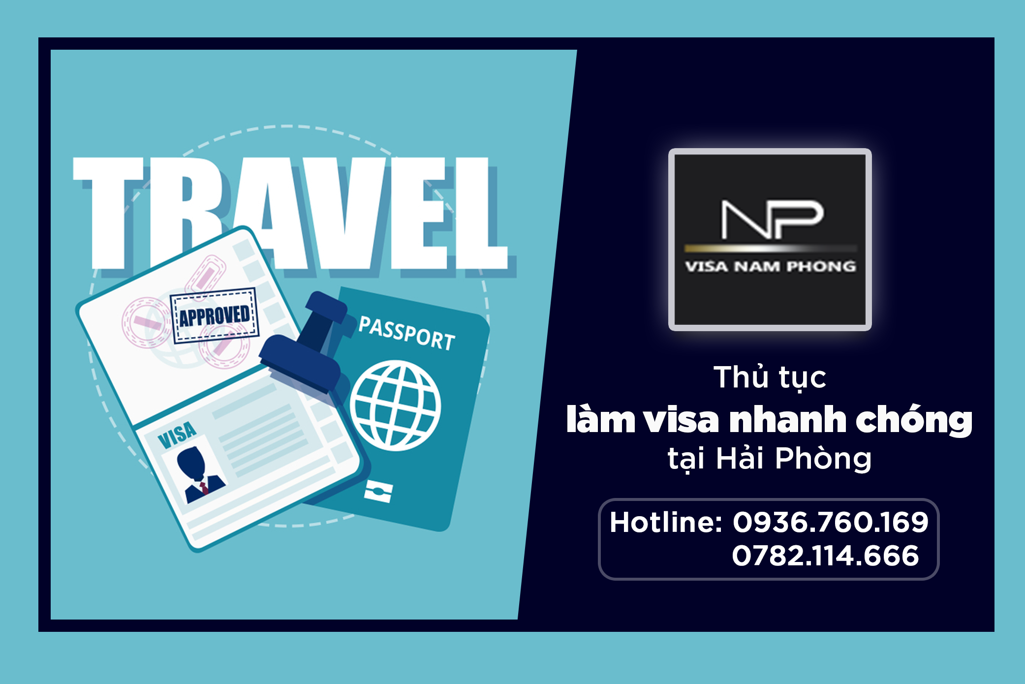 Thủ tục làm visa nhanh chóng tại Hải Phòng