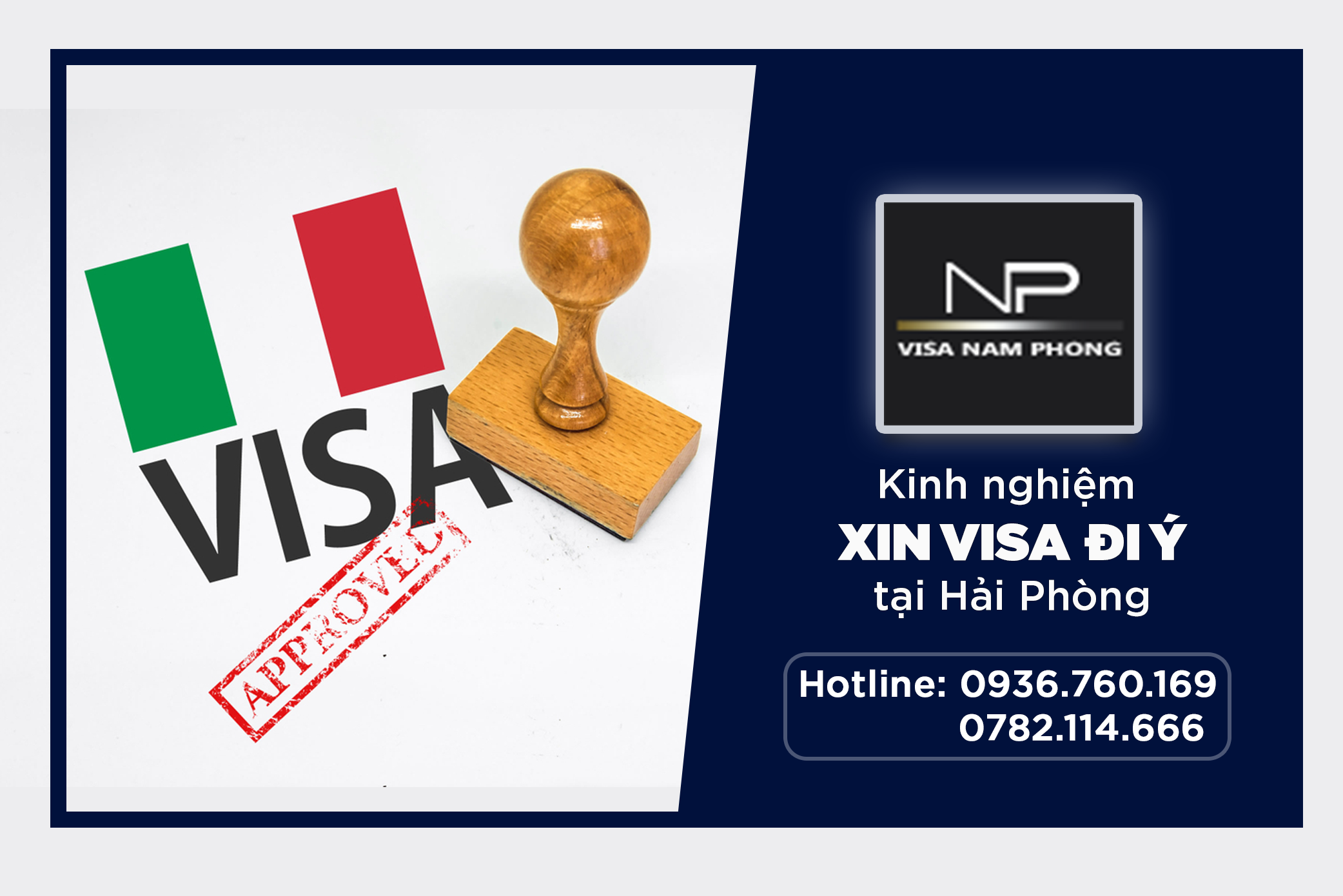 Kinh nghiệm xin visa đi Ý tại Hải Phòng